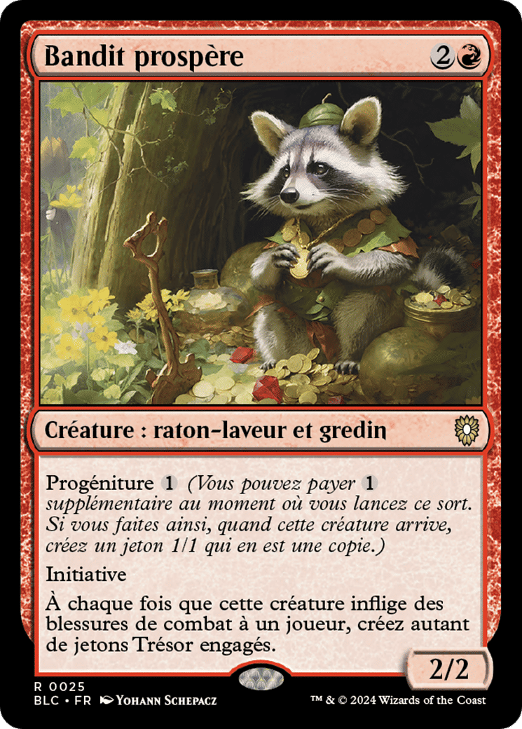 Bandit prospère — Bloomburrow Commander — Magic: The Gathering