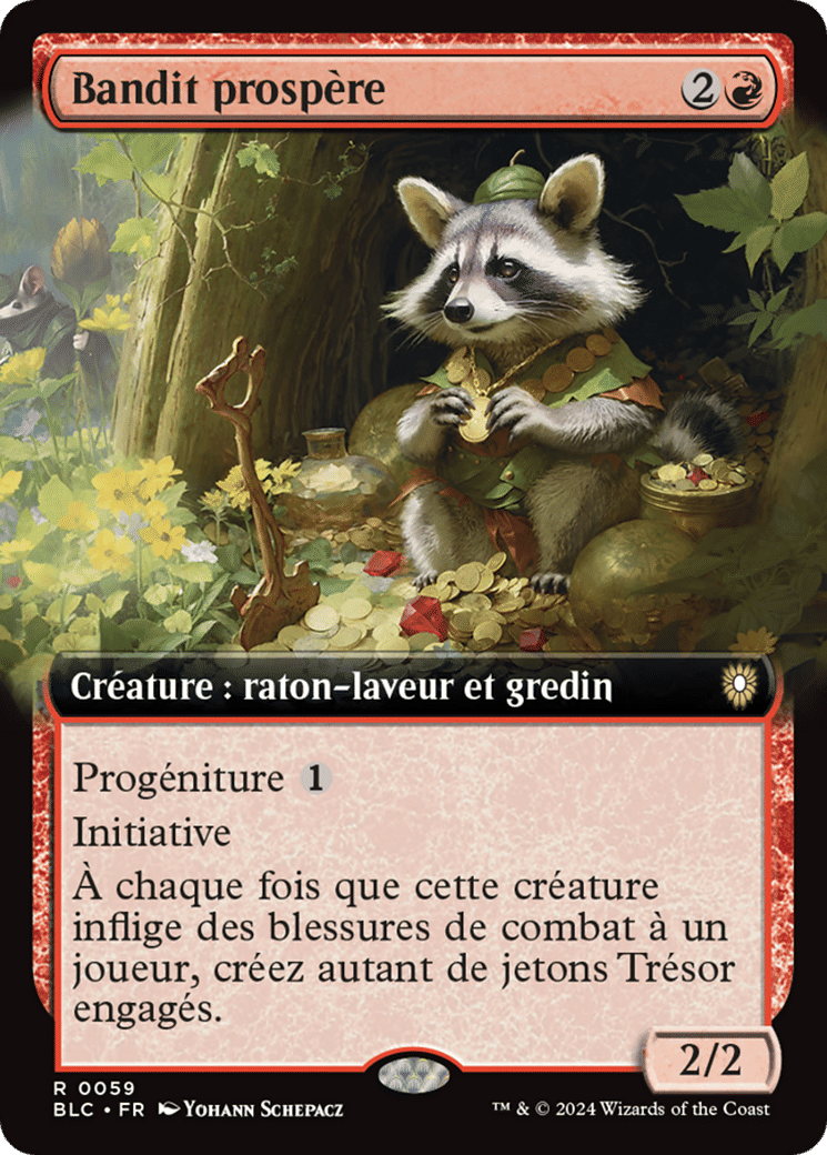 Bandit prospère — Bloomburrow Commander — Magic: The Gathering