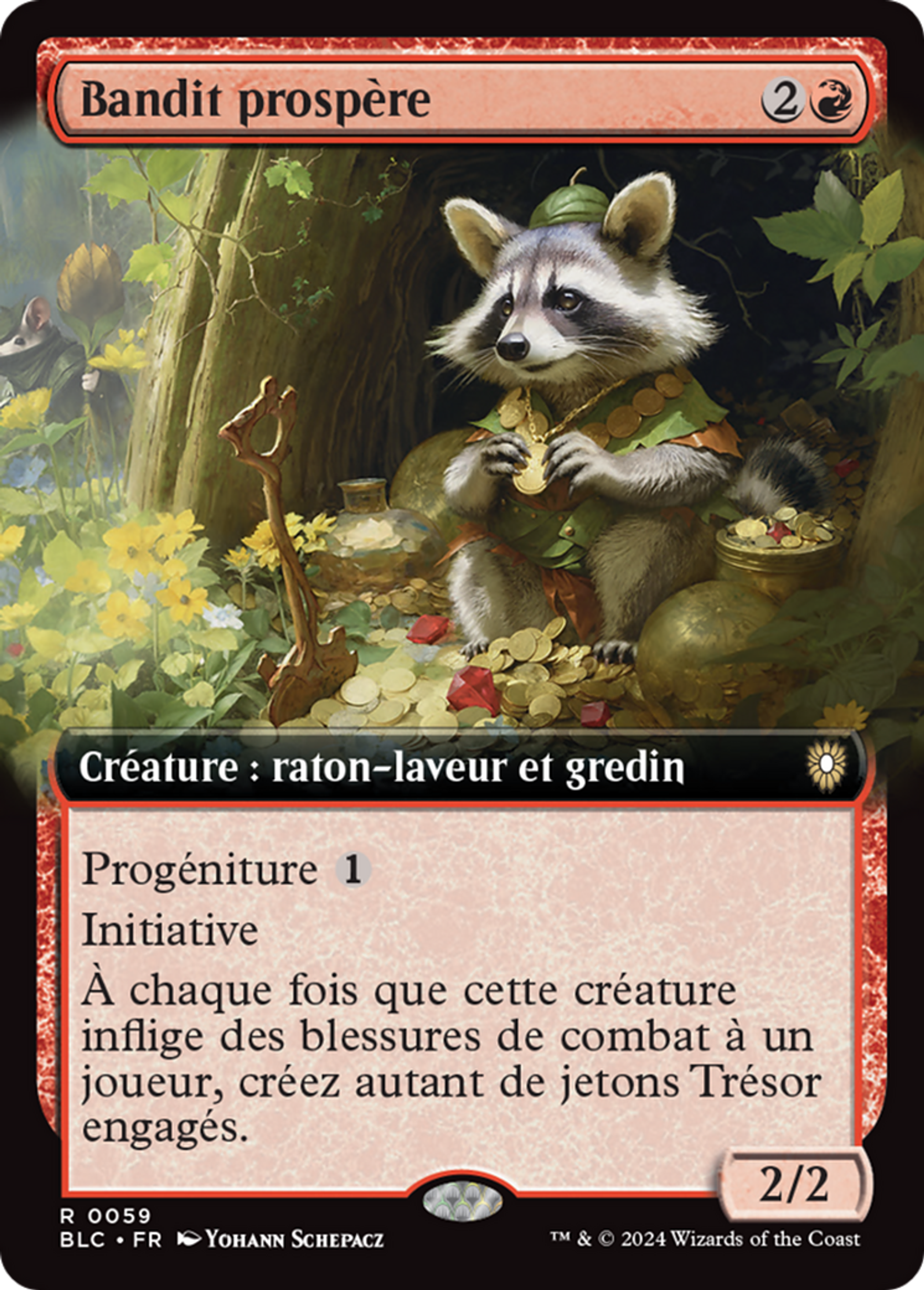 Bandit prospère — Bloomburrow Commander — Magic: The Gathering