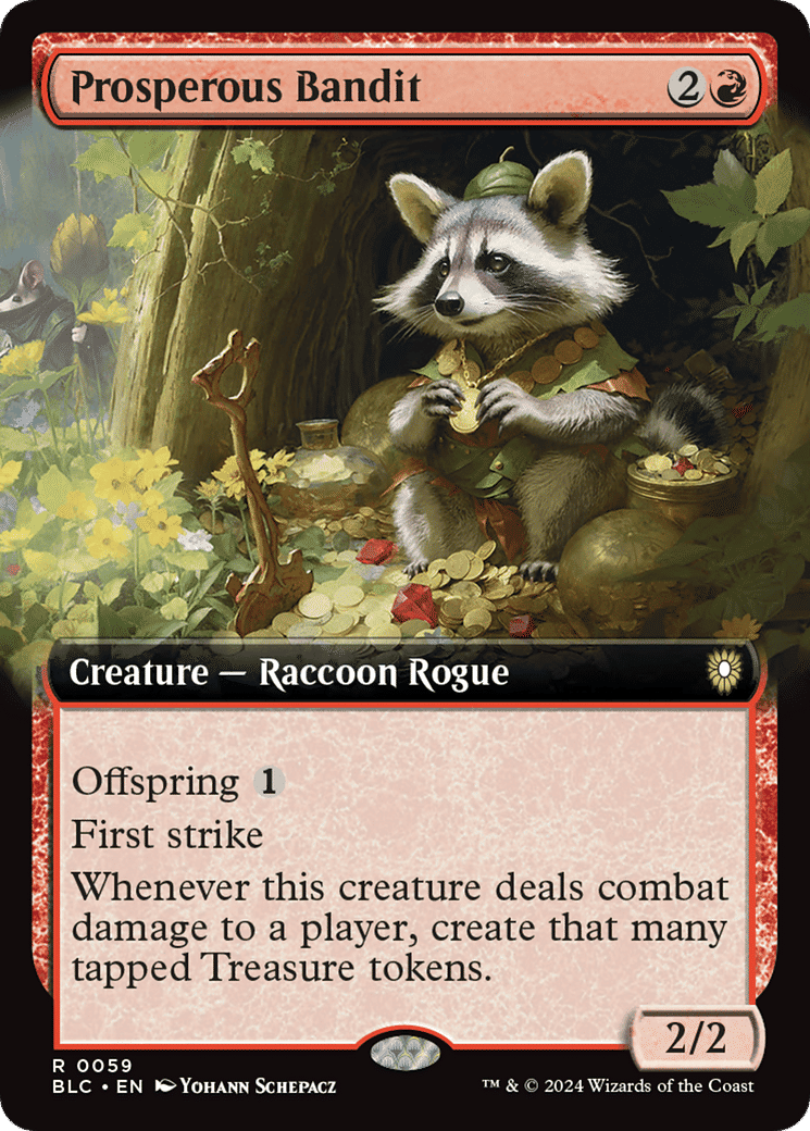 Prosperous Bandit — Bloomburrow Commander — Magic: The Gathering