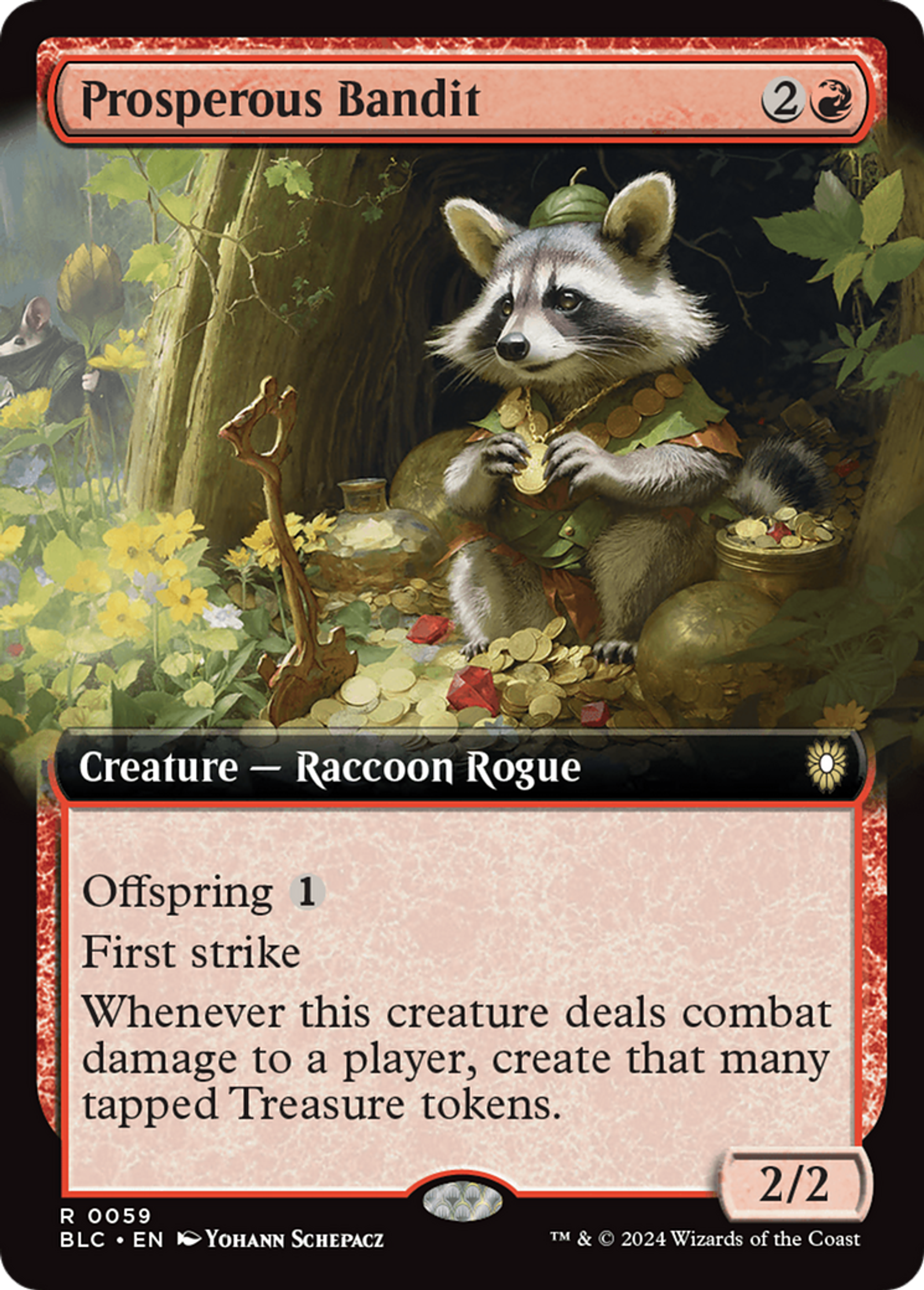 Prosperous Bandit — Bloomburrow Commander — Magic: The Gathering