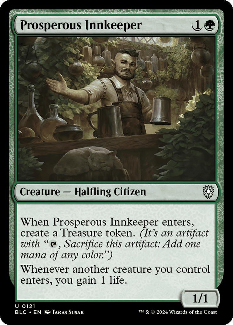 Prosperous Innkeeper — Bloomburrow Commander — Magic: The Gathering