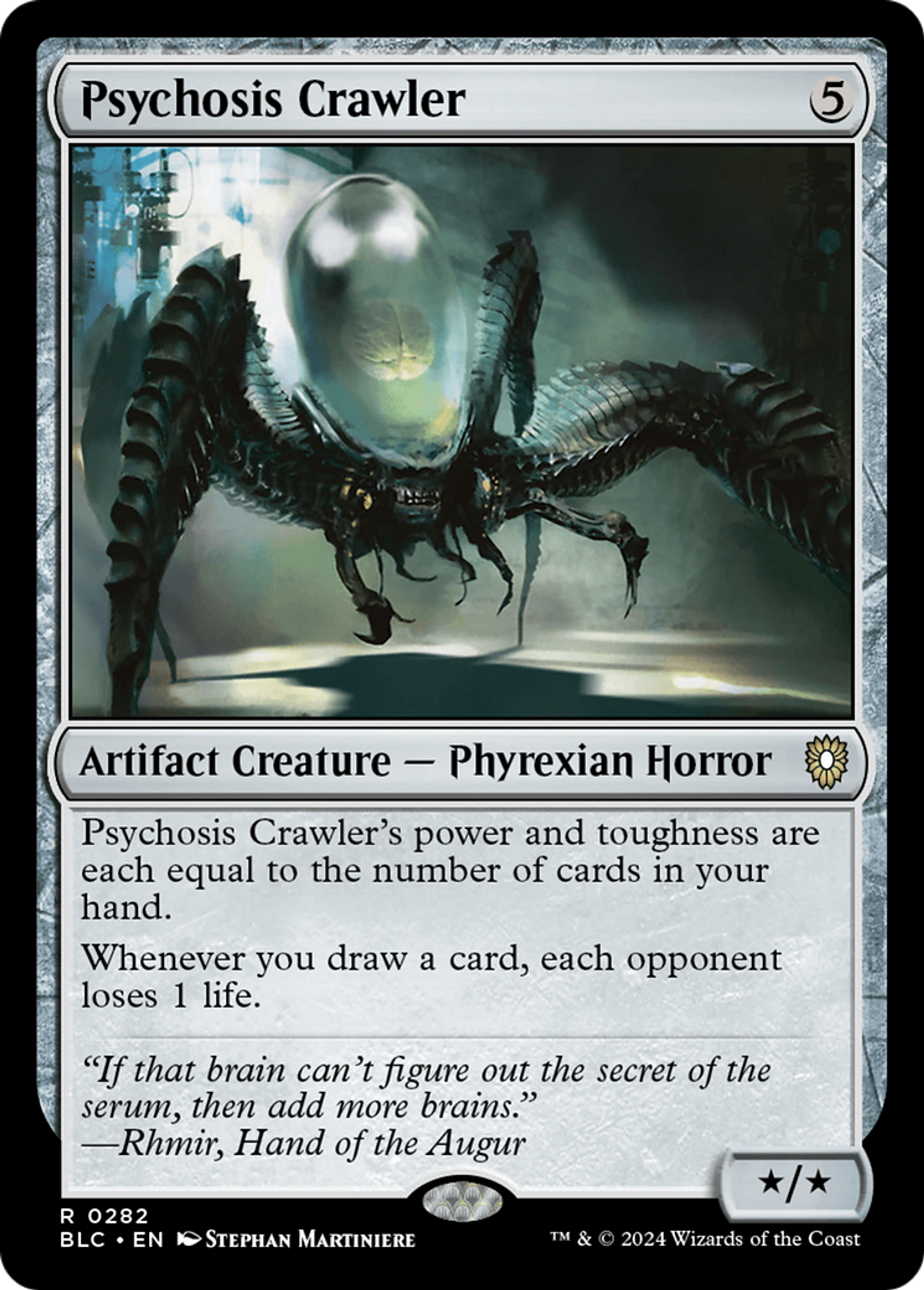 Psychosis Crawler — Bloomburrow Commander — Magic: The Gathering