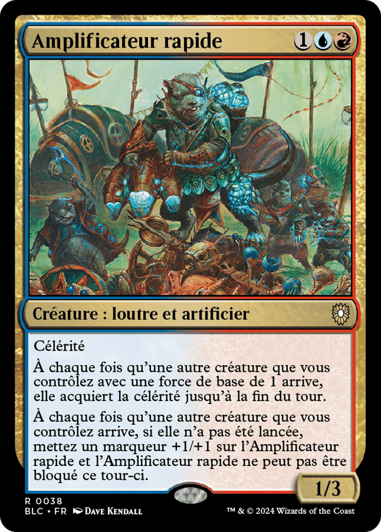 Amplificateur rapide — Bloomburrow Commander — Magic: The Gathering