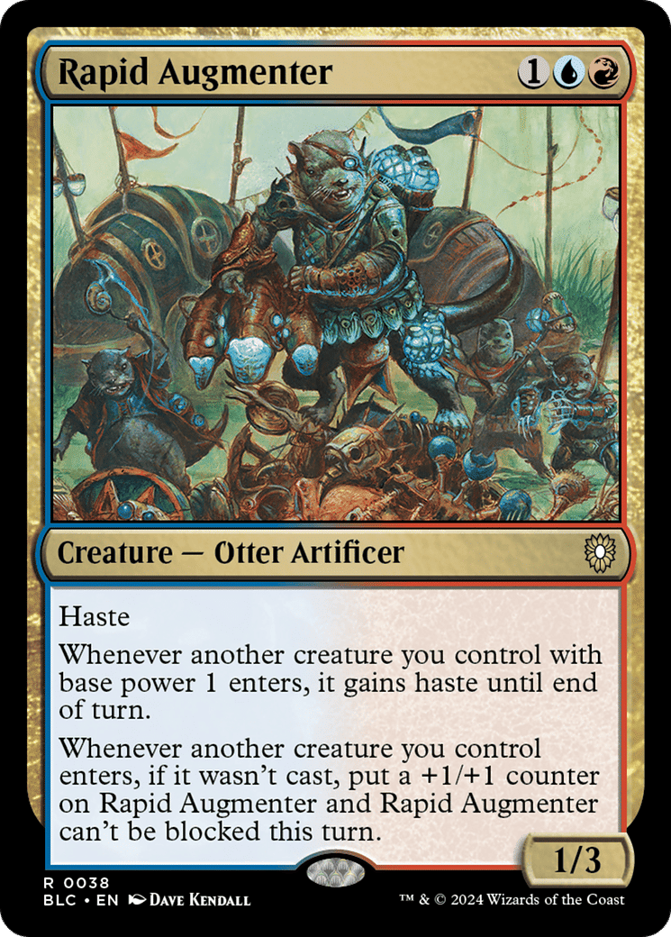Rapid Augmenter — Bloomburrow Commander — Magic: The Gathering