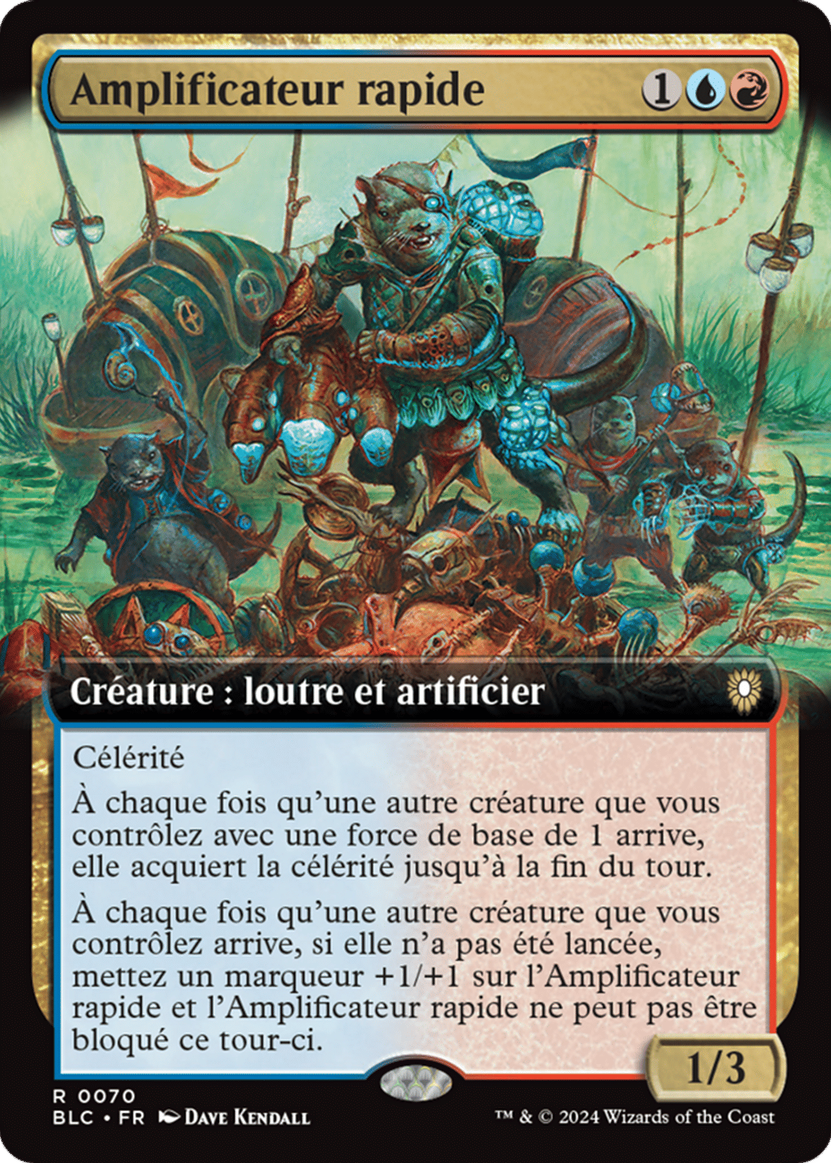 Amplificateur rapide from Bloomburrow Commander - Magic: The Gathering