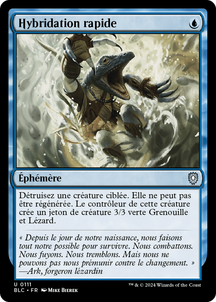 Hybridation rapide — Bloomburrow Commander — Magic: The Gathering