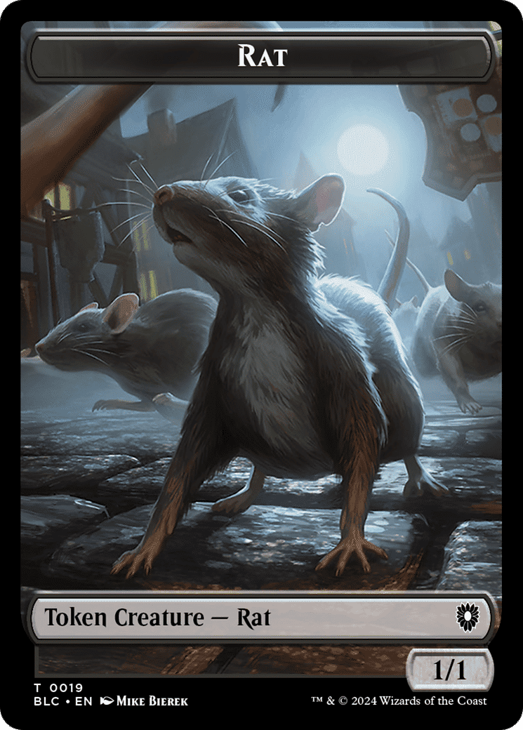 Rat — Bloomburrow Commander — Magic: The Gathering