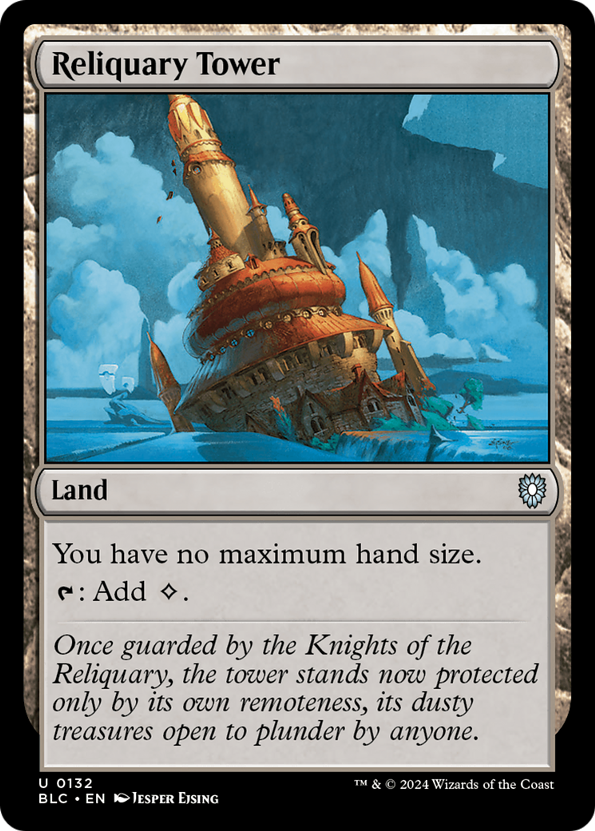 Reliquary Tower — Bloomburrow Commander — Magic: The Gathering