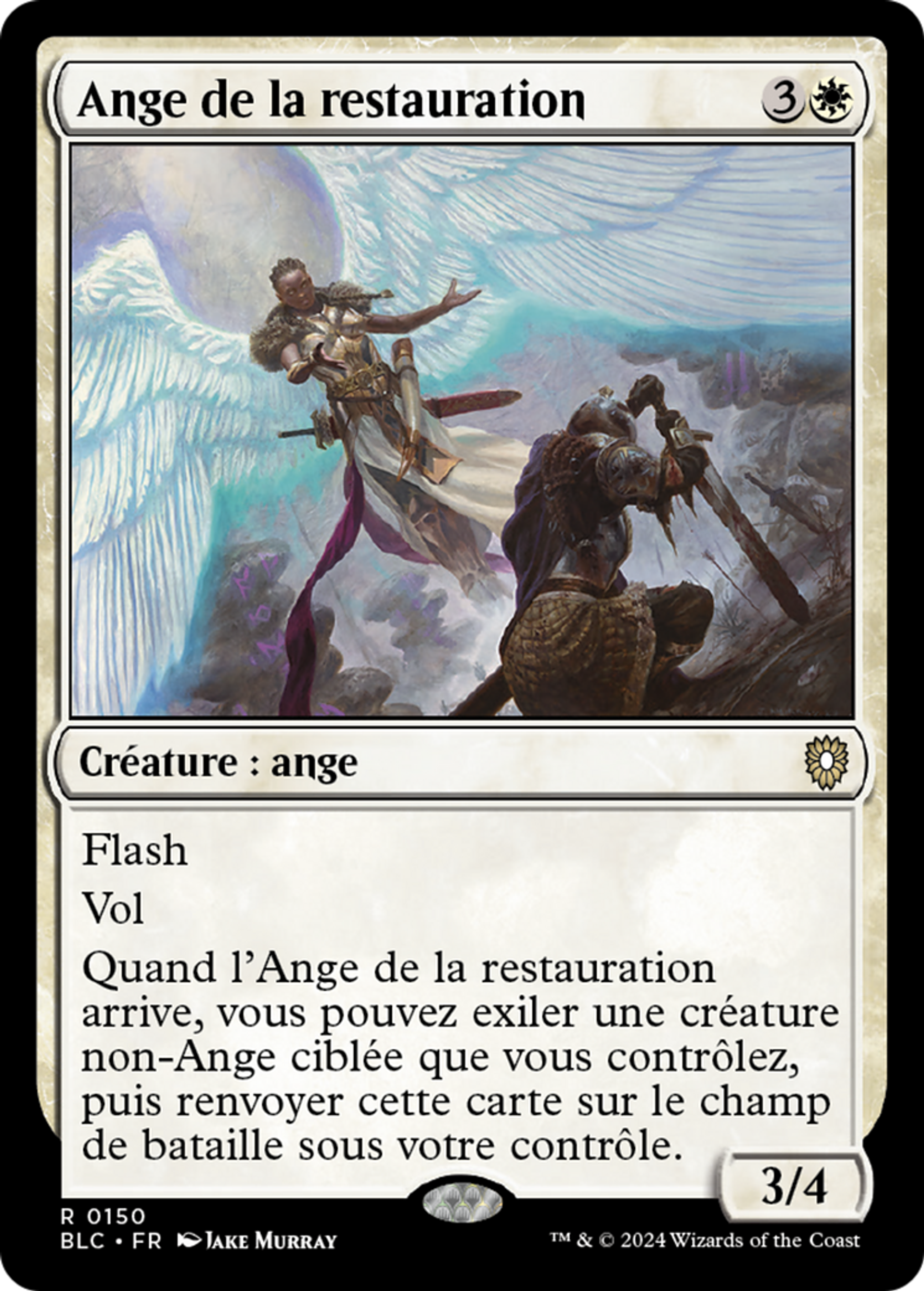Ange de la restauration — Bloomburrow Commander — Magic: The Gathering
