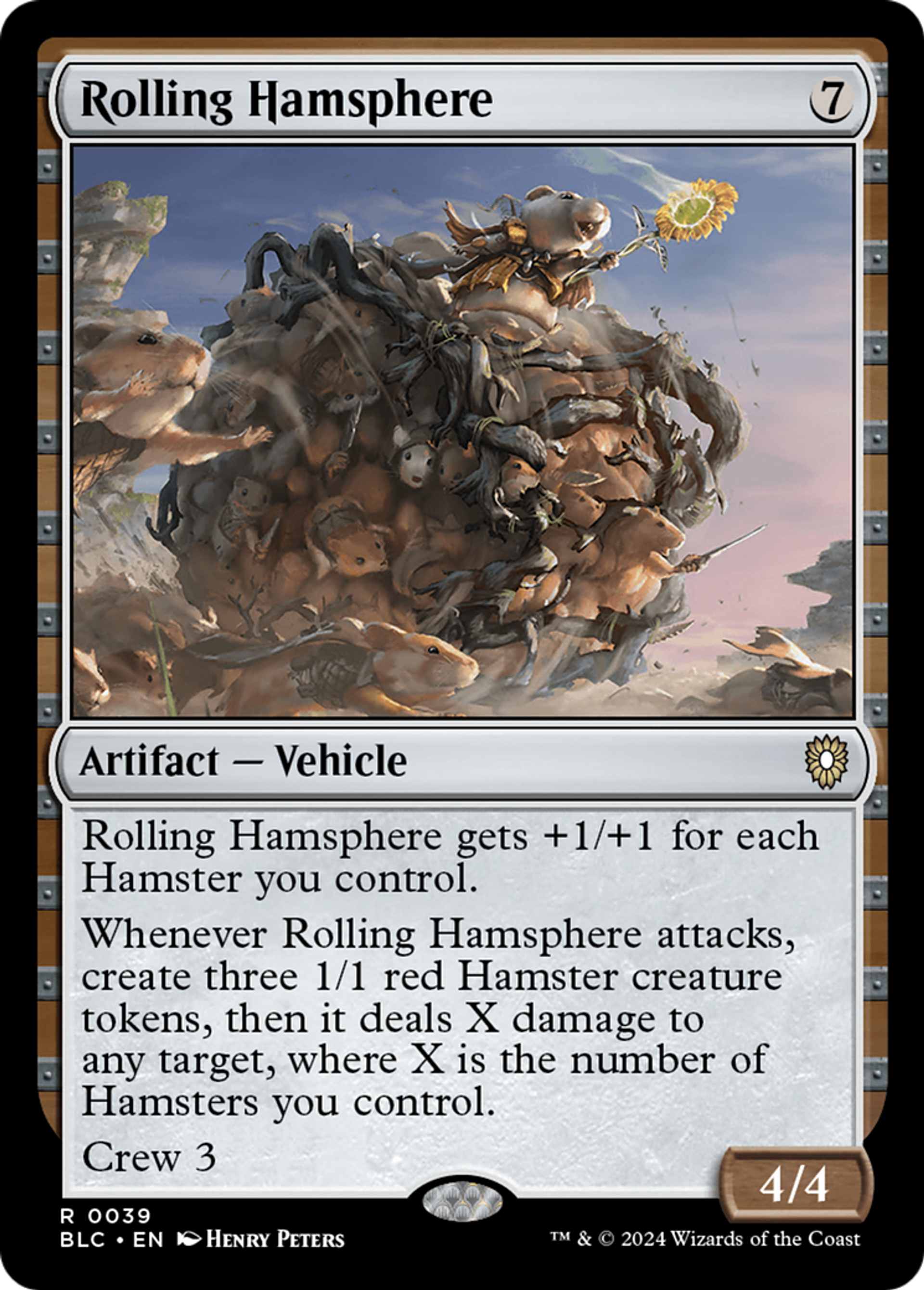 Rolling Hamsphere — Bloomburrow Commander — Magic: The Gathering