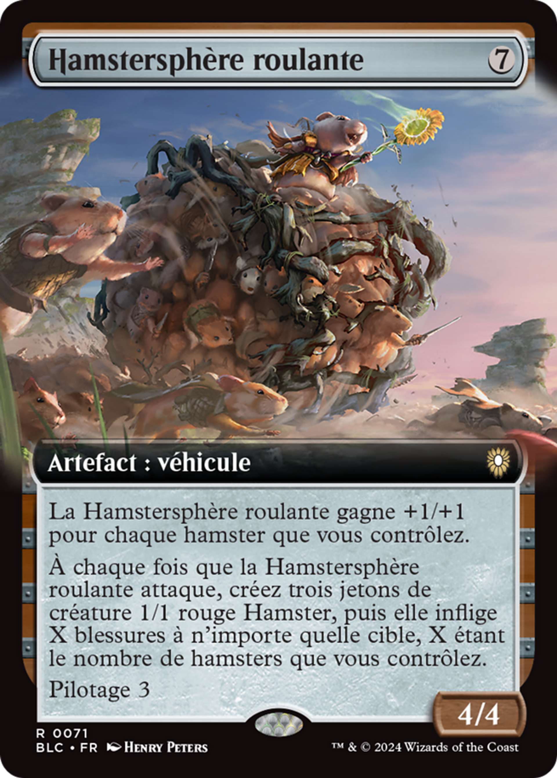 Hamstersphère roulante — Bloomburrow Commander — Magic: The Gathering