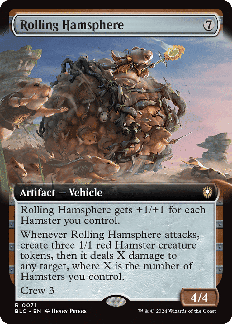 Rolling Hamsphere — Bloomburrow Commander — Magic: The Gathering
