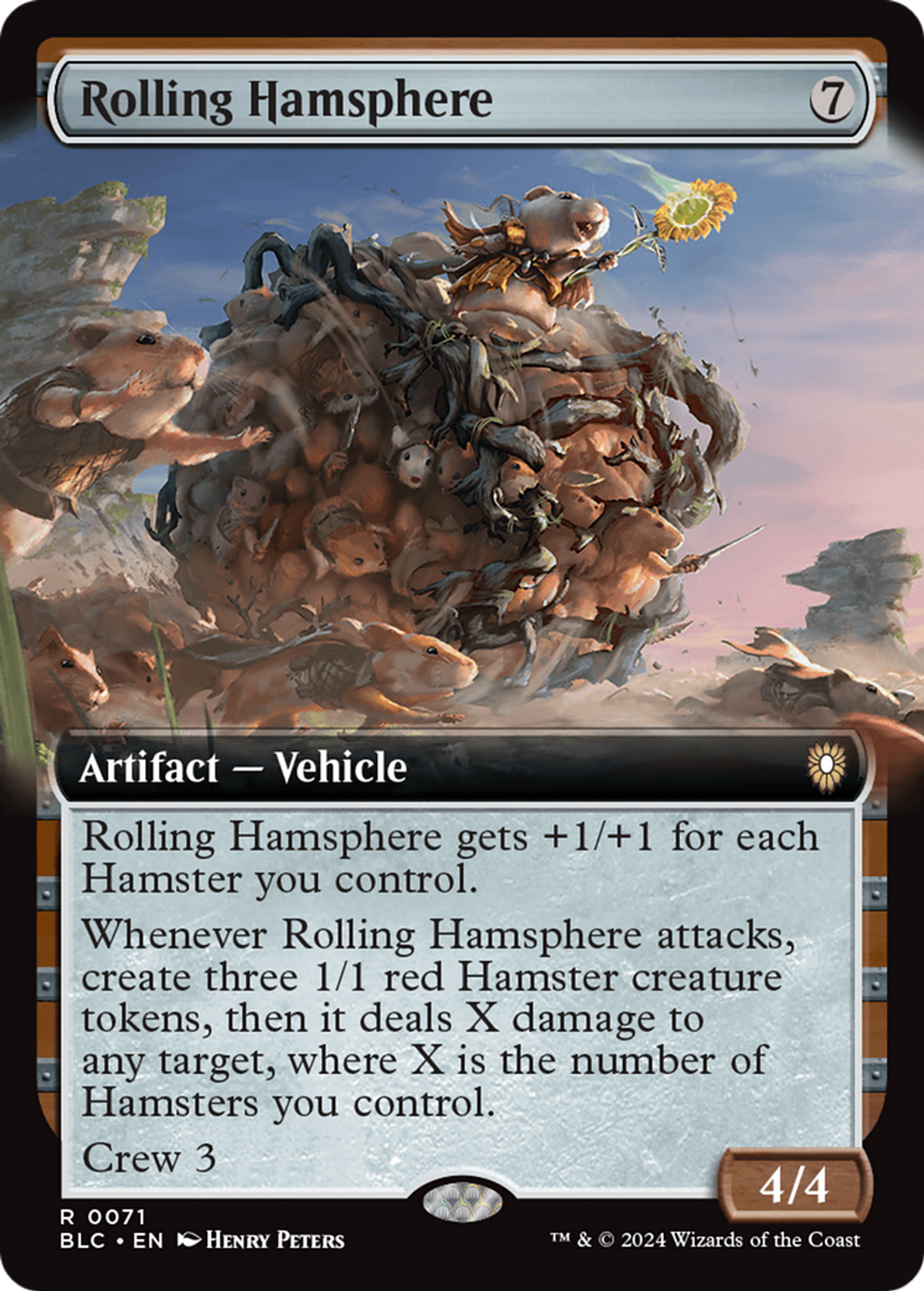 Rolling Hamsphere — Bloomburrow Commander — Magic: The Gathering