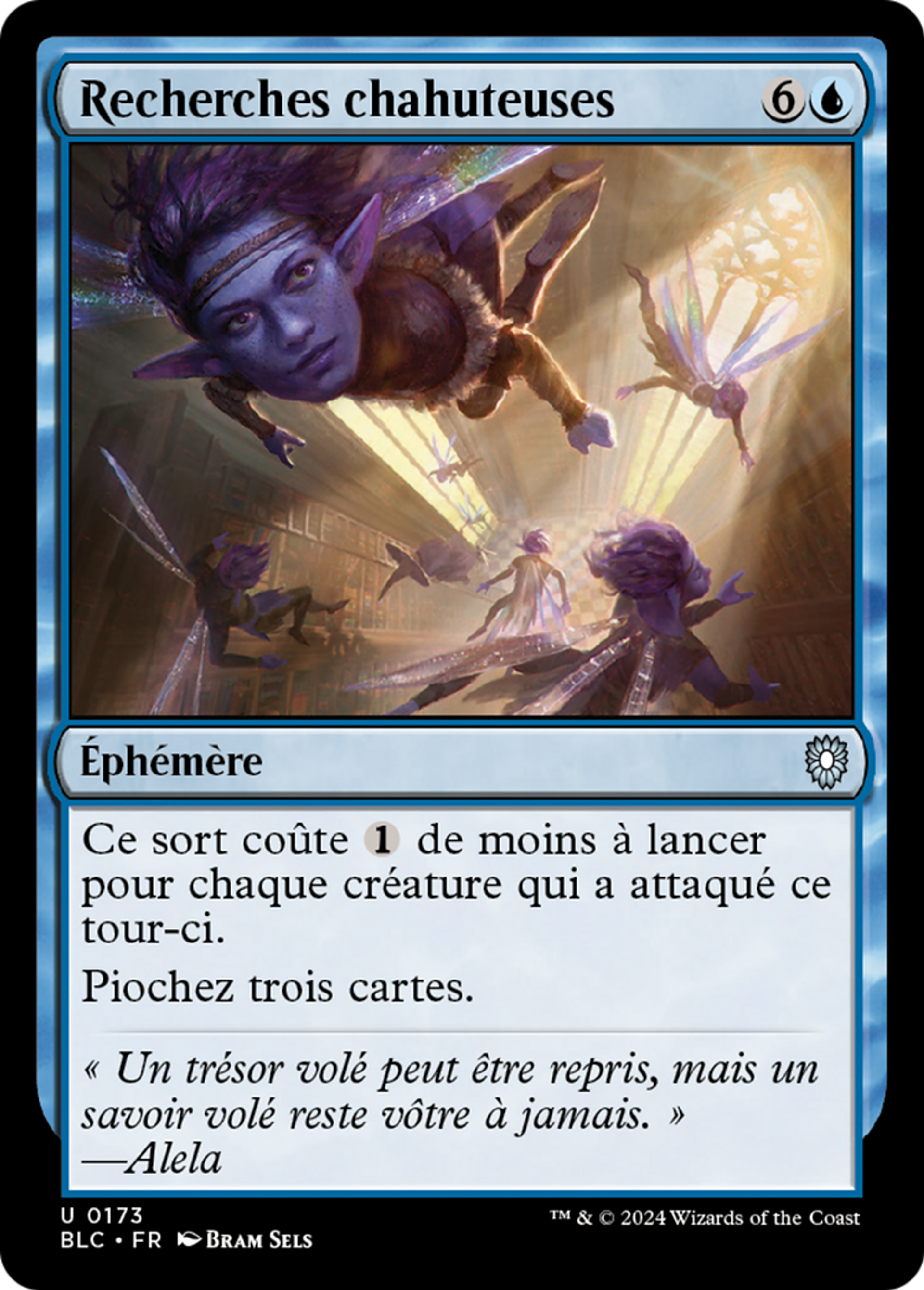 Recherches chahuteuses — Bloomburrow Commander — Magic: The Gathering