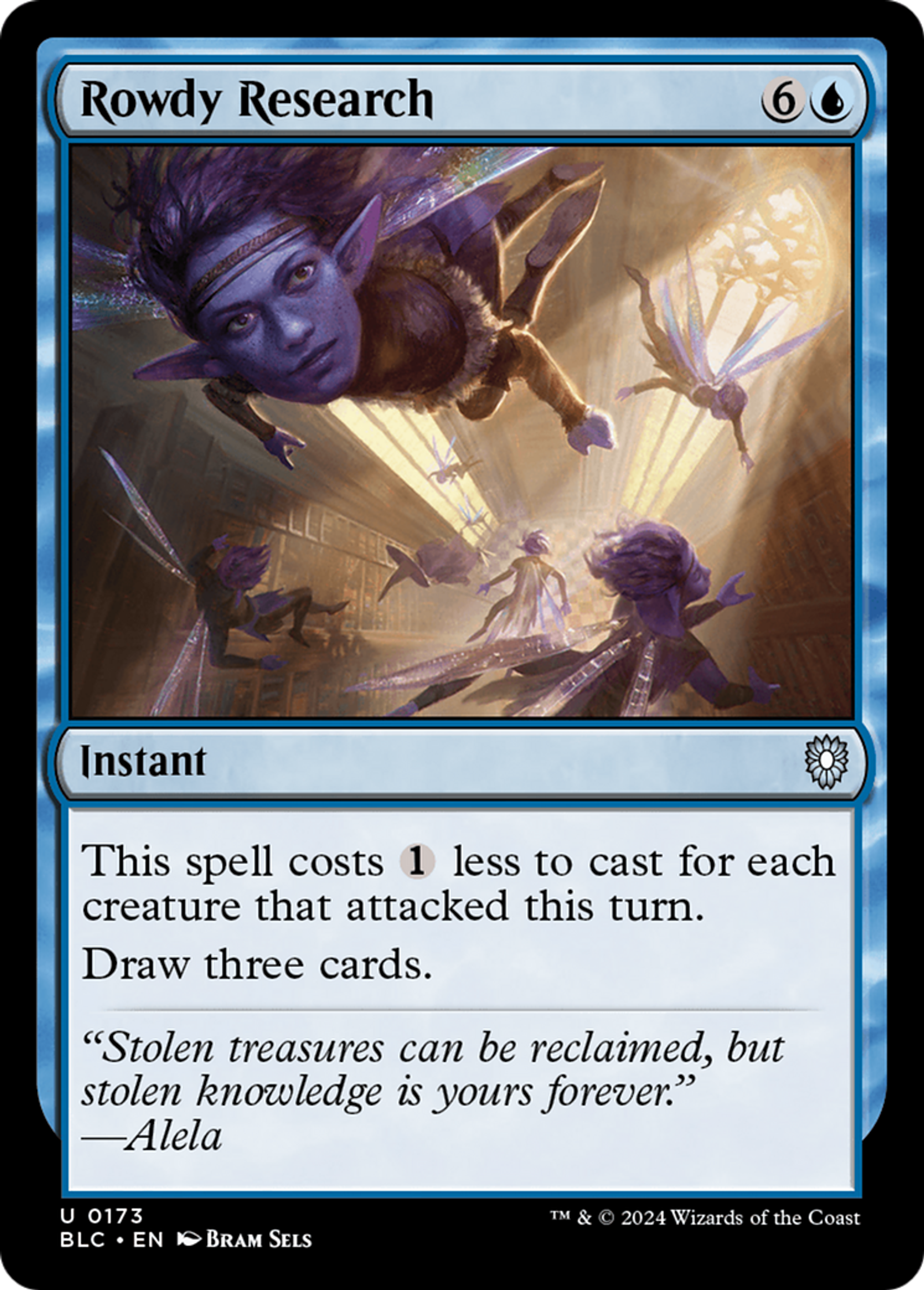 Rowdy Research — Bloomburrow Commander — Magic: The Gathering