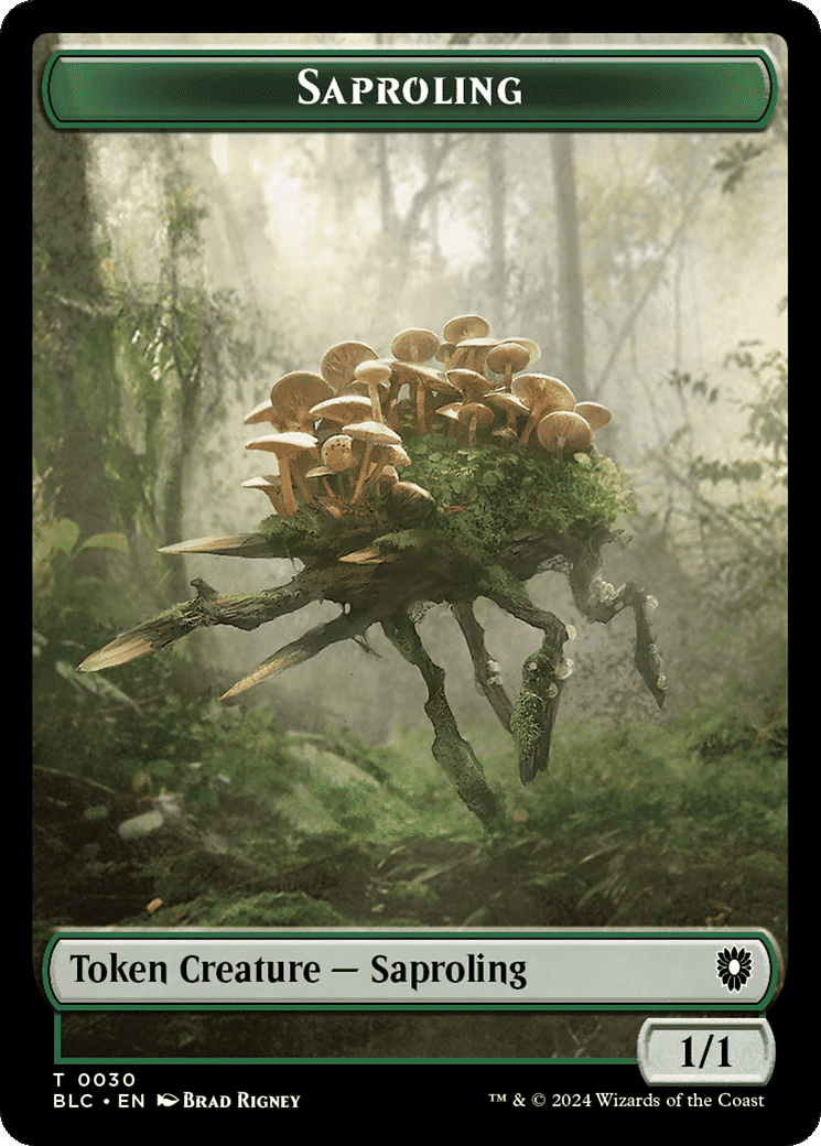 Saproling — Bloomburrow Commander — Magic: The Gathering