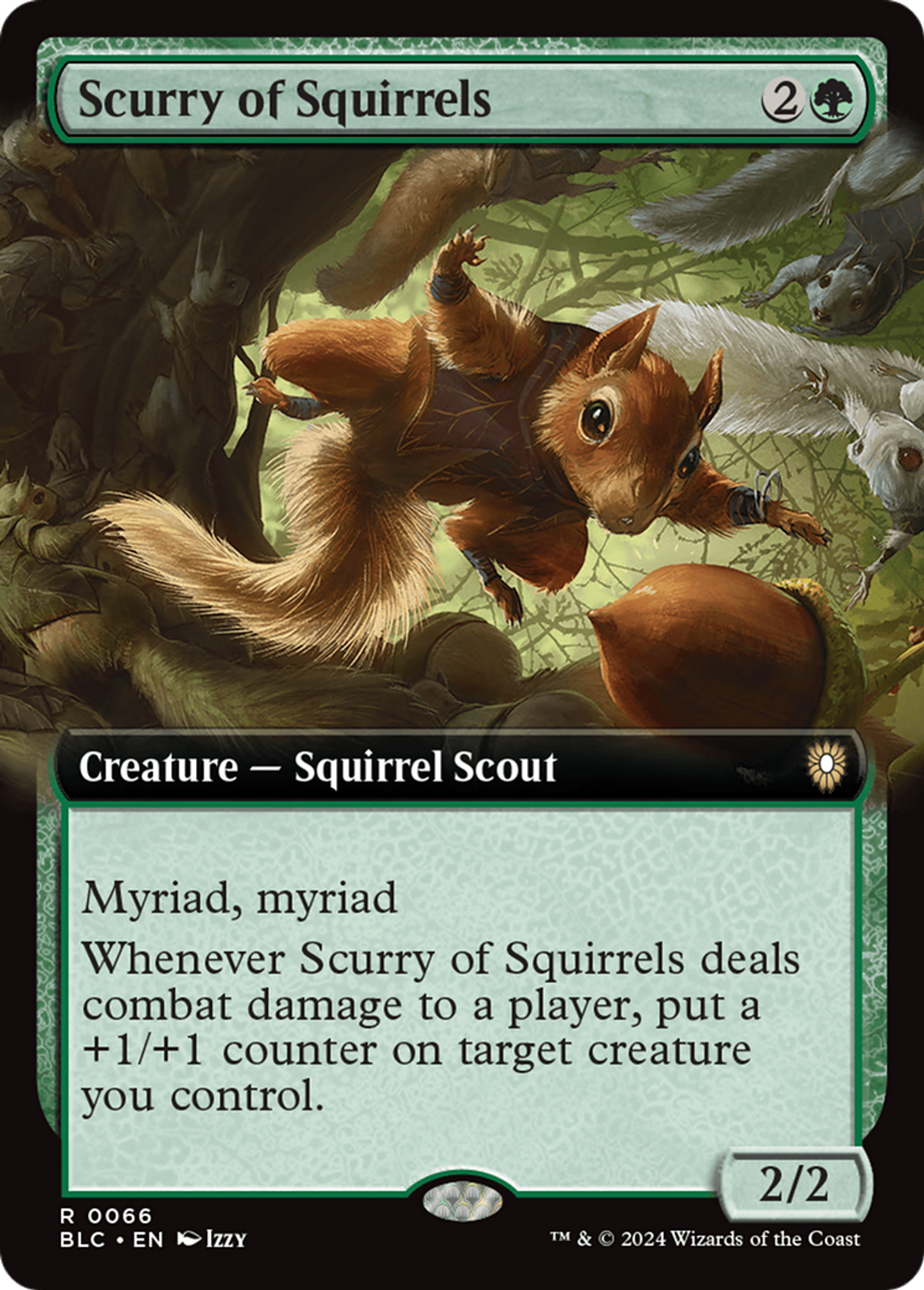 Scurry of Squirrels — Bloomburrow Commander — Magic: The Gathering