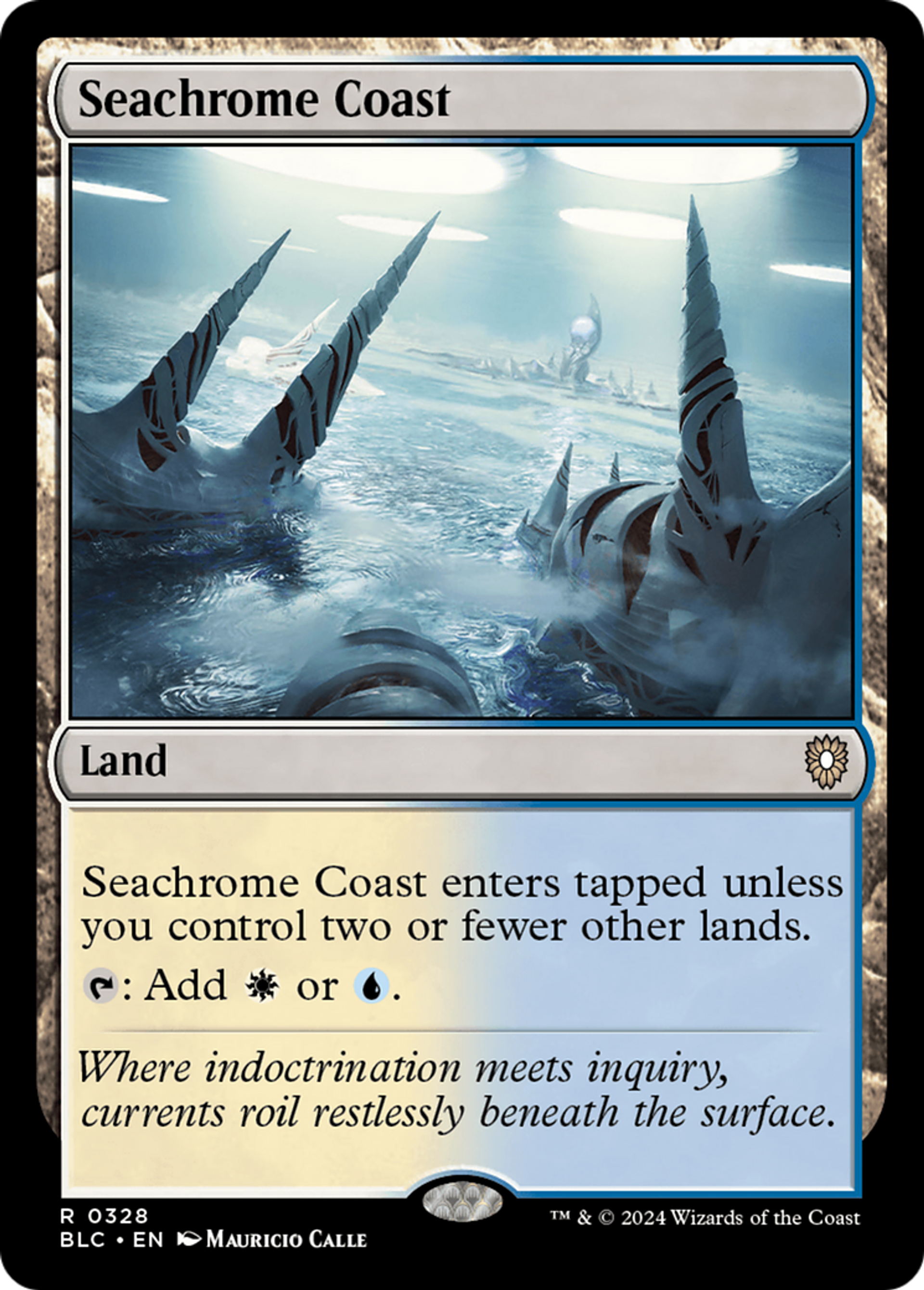 Seachrome Coast — Bloomburrow Commander — Magic: The Gathering