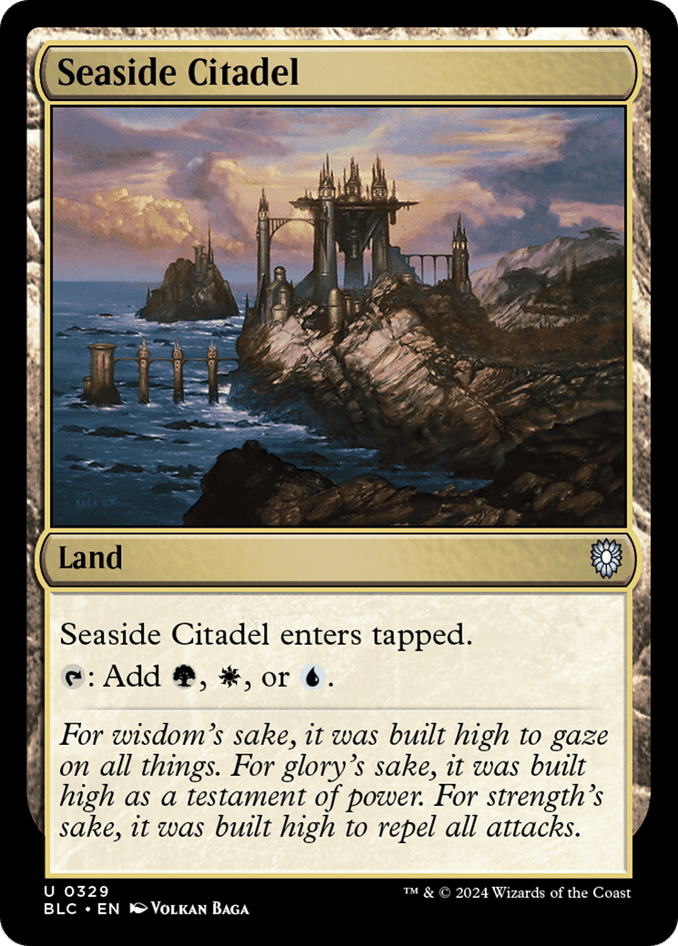 Seaside Citadel — Bloomburrow Commander — Magic: The Gathering