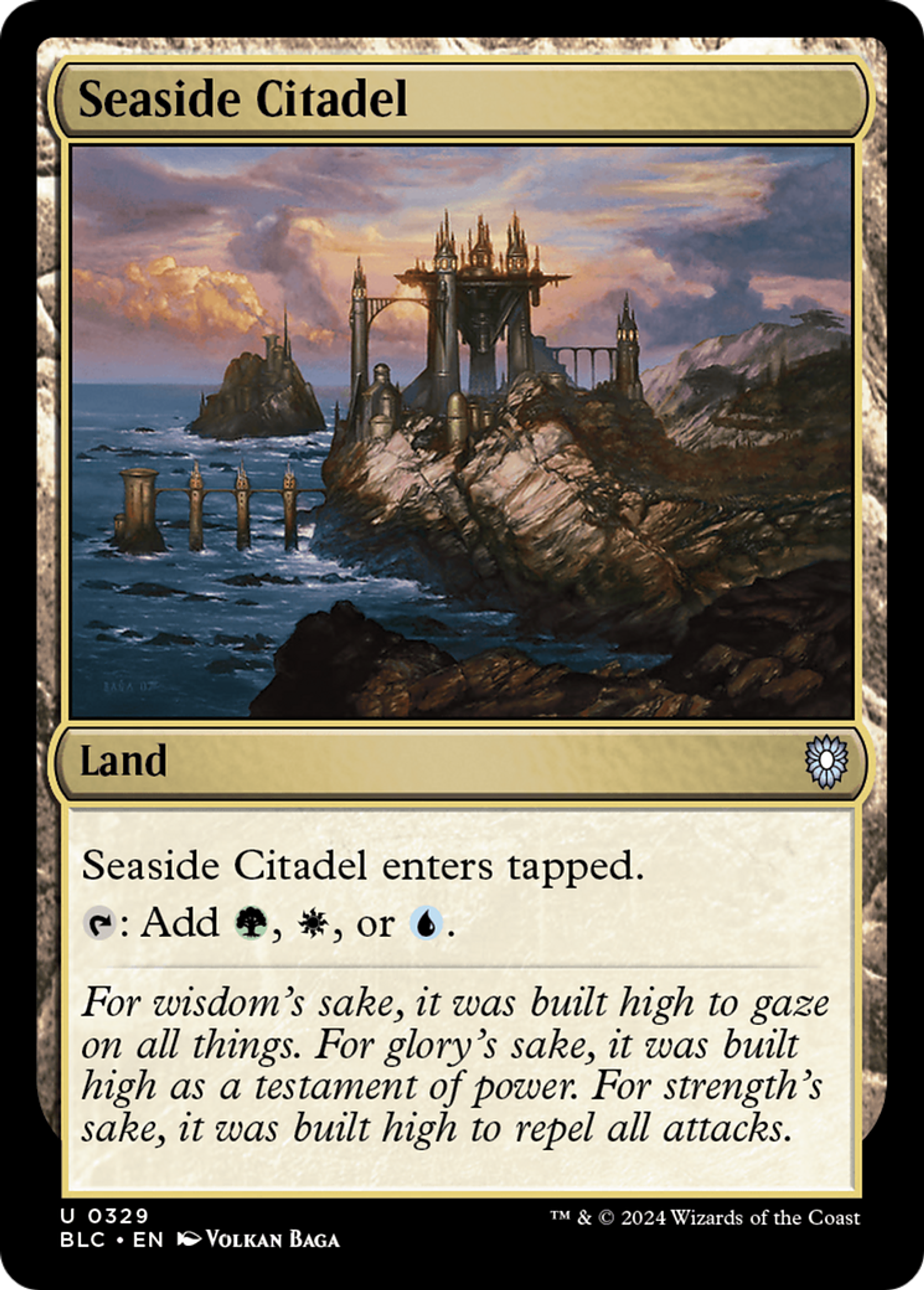 Seaside Citadel — Bloomburrow Commander — Magic: The Gathering