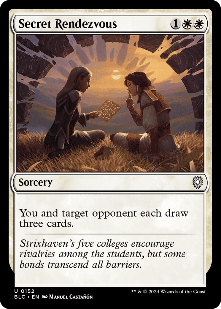 Secret Rendezvous — Bloomburrow Commander — Magic: The Gathering