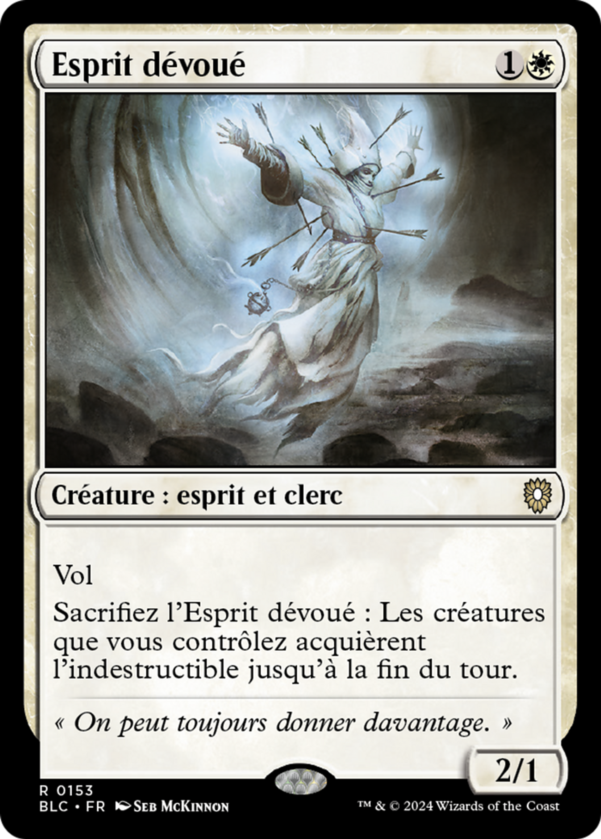 Esprit dévoué — Bloomburrow Commander — Magic: The Gathering