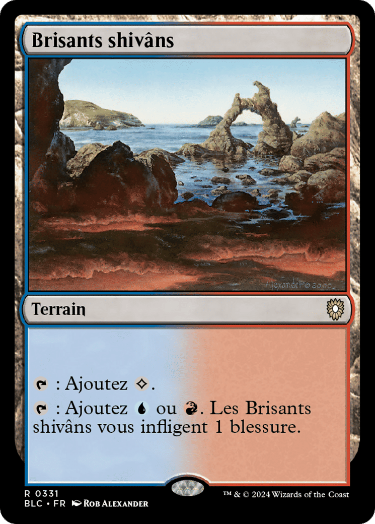 Brisants shivâns — Bloomburrow Commander — Magic: The Gathering