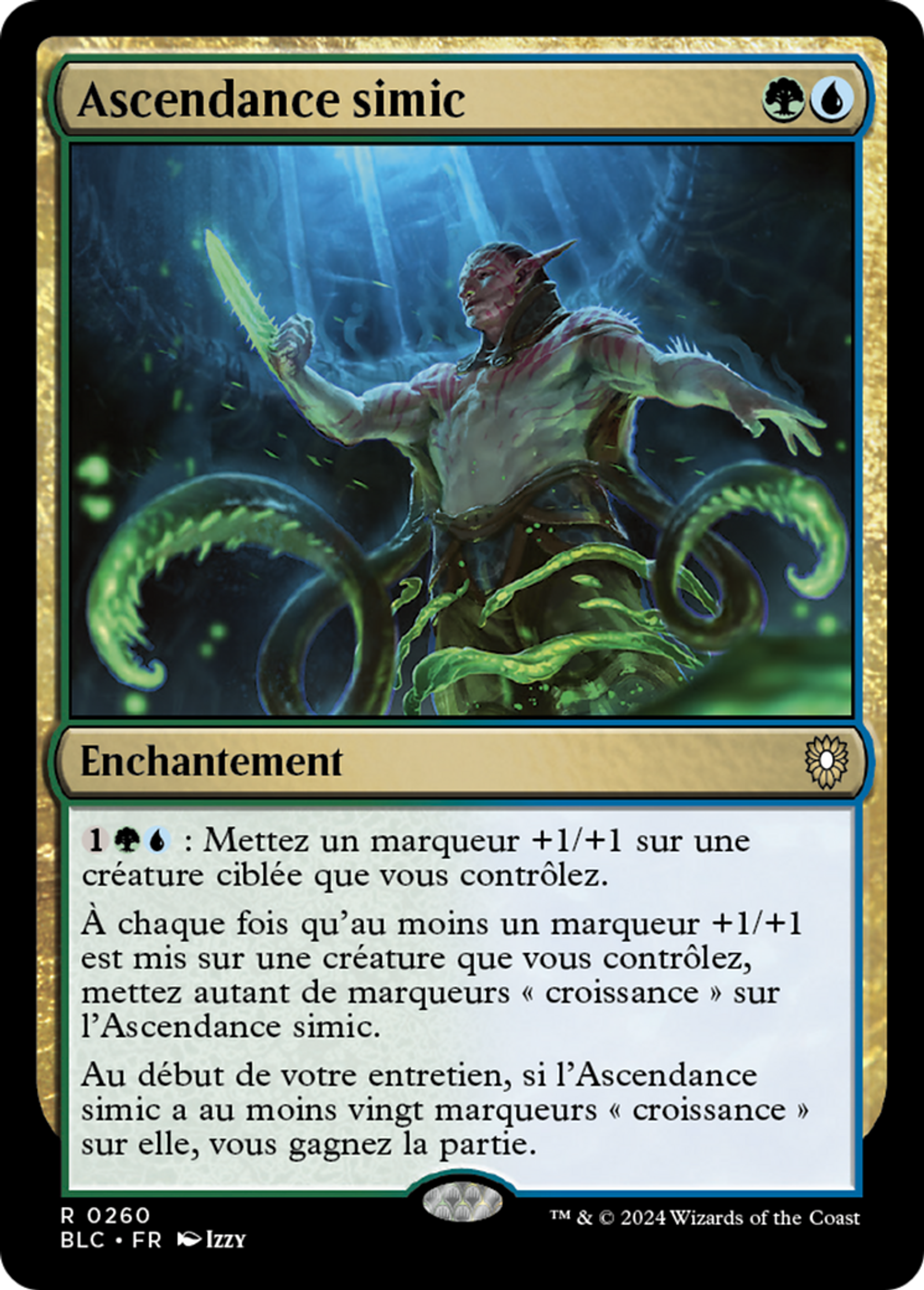 Ascendance simic — Bloomburrow Commander — Magic: The Gathering
