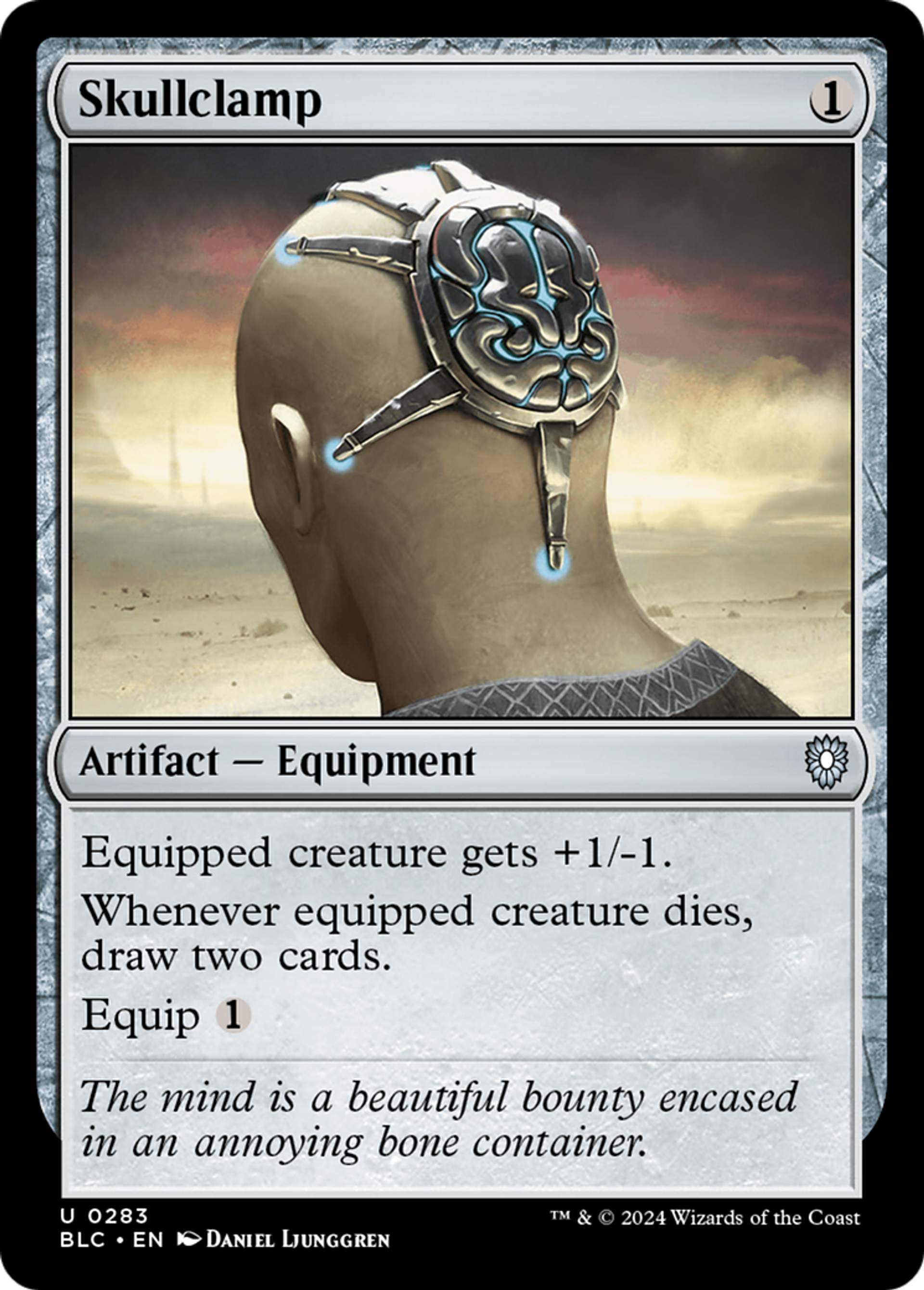 Skullclamp — Bloomburrow Commander — Magic: The Gathering