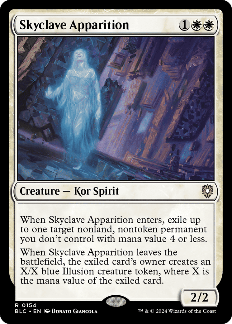 Skyclave Apparition — Bloomburrow Commander — Magic: The Gathering