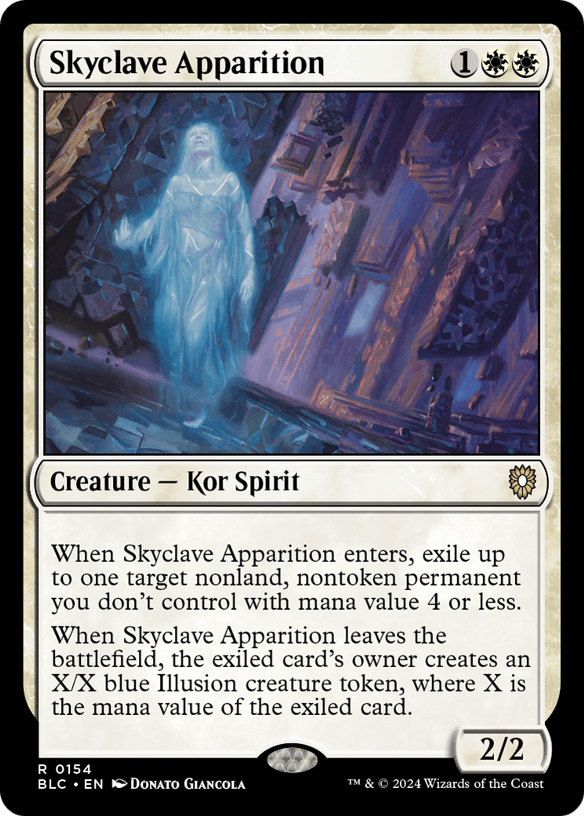 Skyclave Apparition — Bloomburrow Commander — Magic: The Gathering