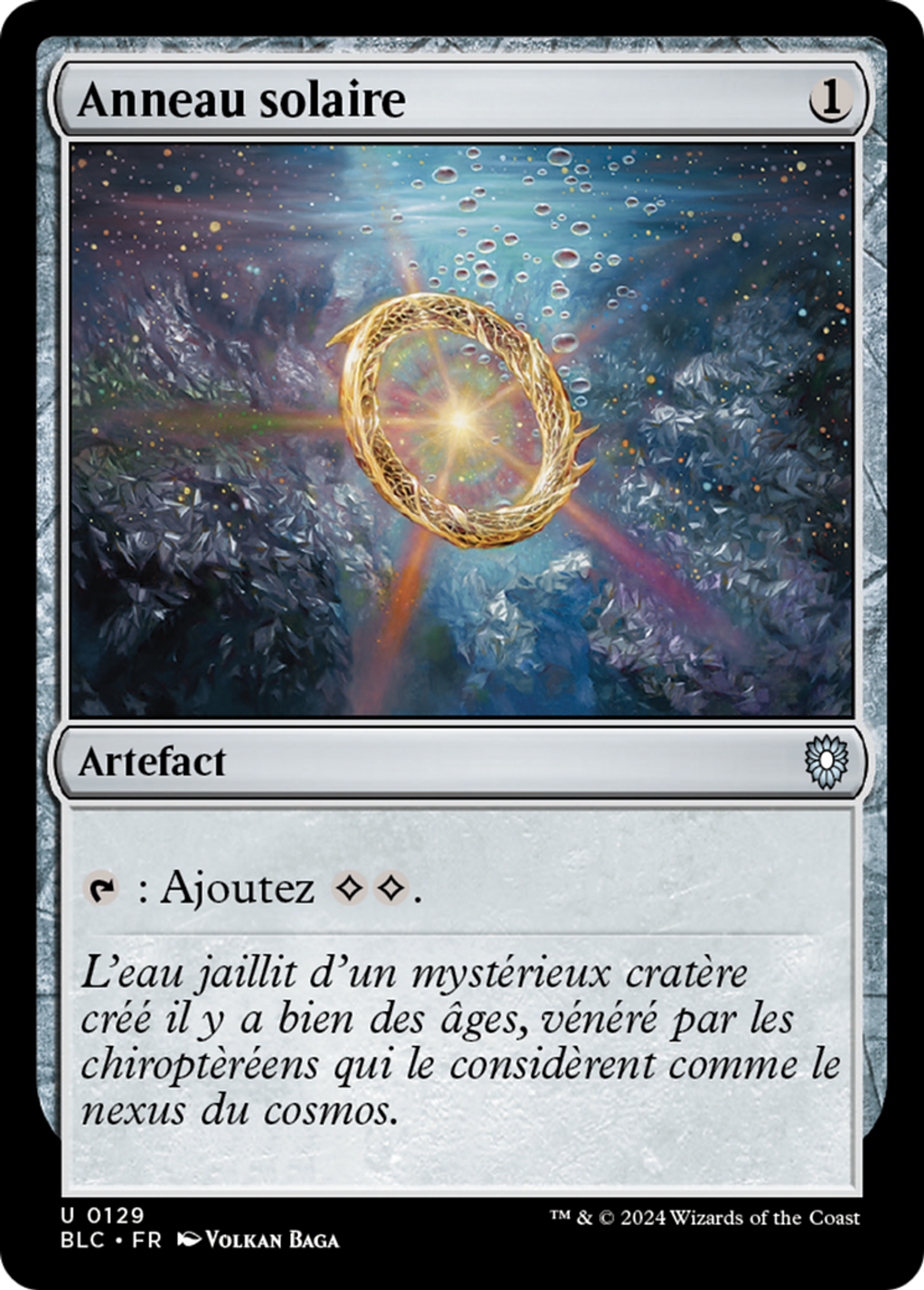 Anneau solaire — Bloomburrow Commander — Magic: The Gathering