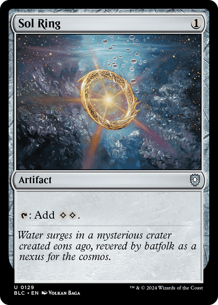 Anneau solaire — Bloomburrow Commander — Magic: The Gathering