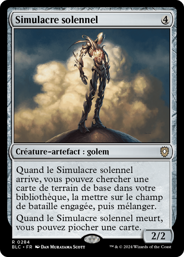Simulacre solennel — Bloomburrow Commander — Magic: The Gathering