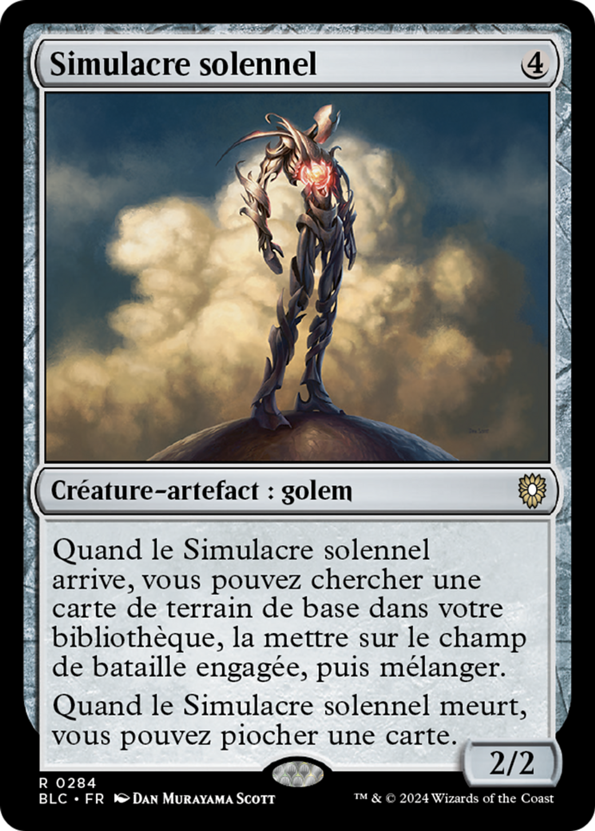Simulacre solennel — Bloomburrow Commander — Magic: The Gathering
