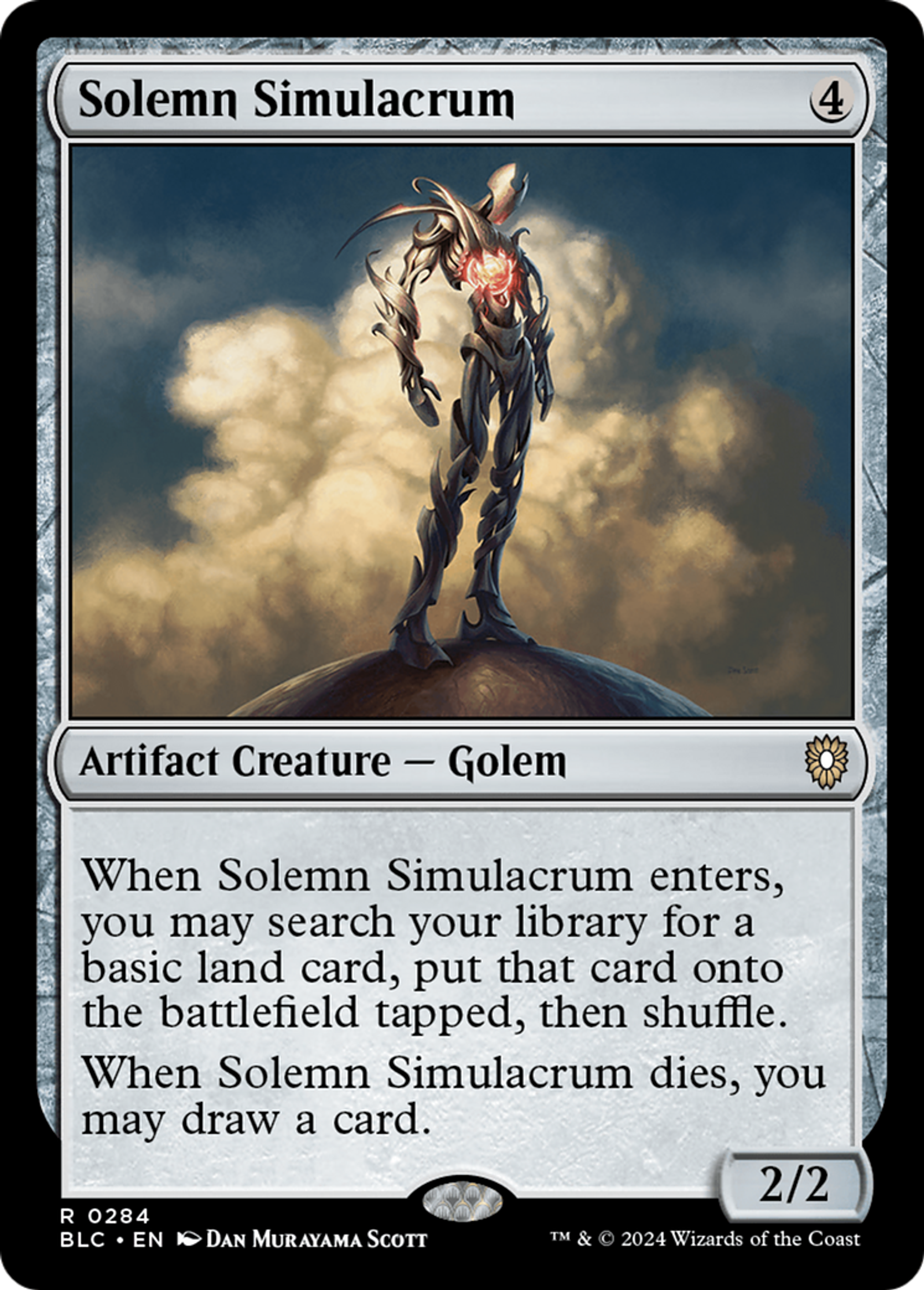 Solemn Simulacrum — Bloomburrow Commander — Magic: The Gathering