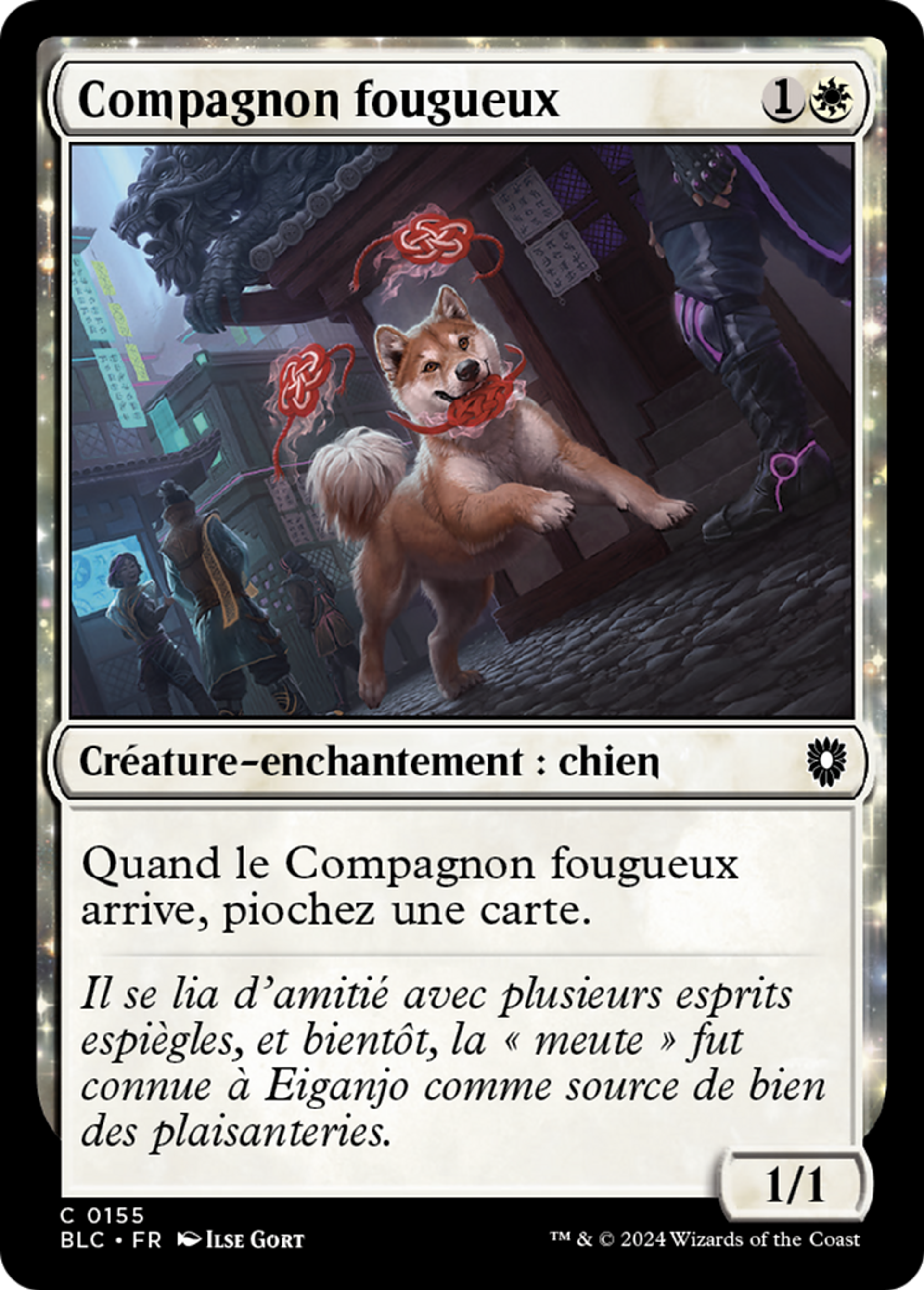 Compagnon fougueux — Bloomburrow Commander — Magic: The Gathering