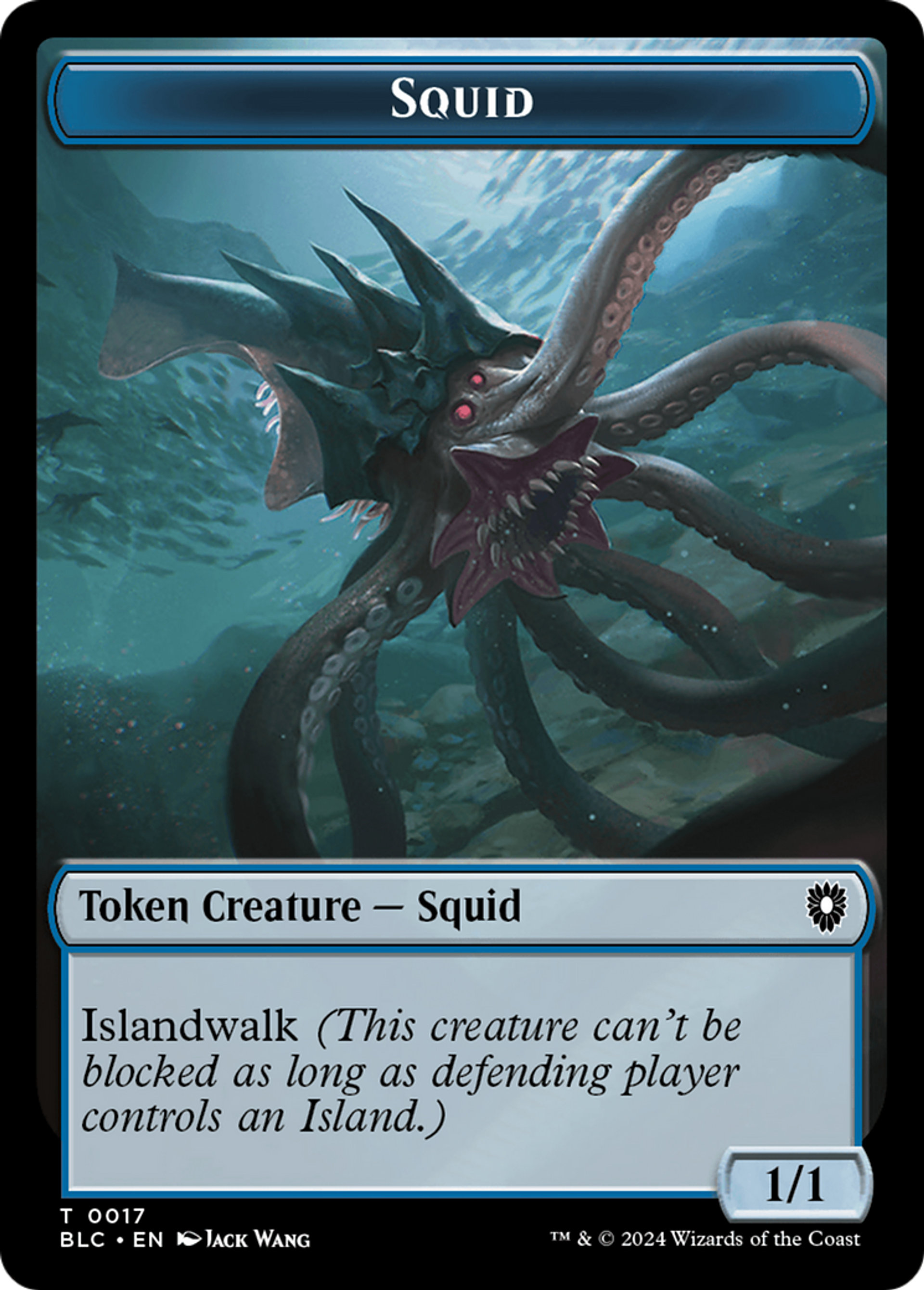 Squid — Bloomburrow Commander — Magic: The Gathering