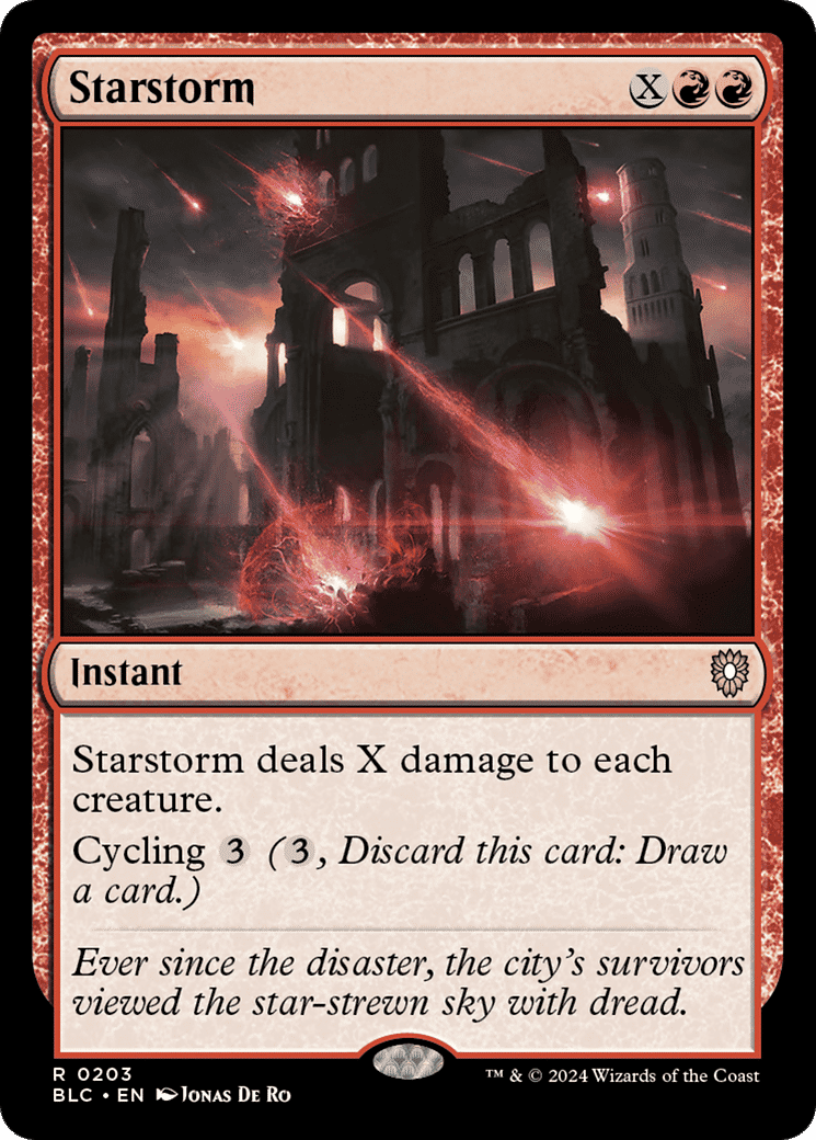 Starstorm — Bloomburrow Commander — Magic: The Gathering