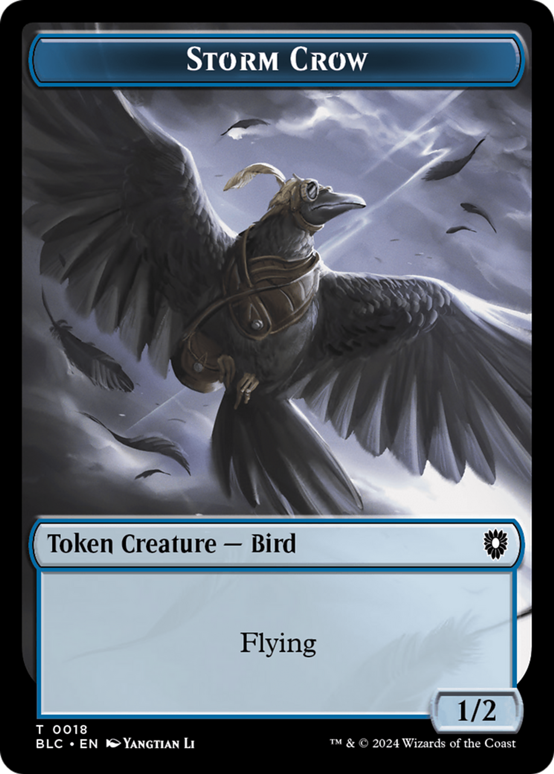 Storm Crow — Bloomburrow Commander — Magic: The Gathering