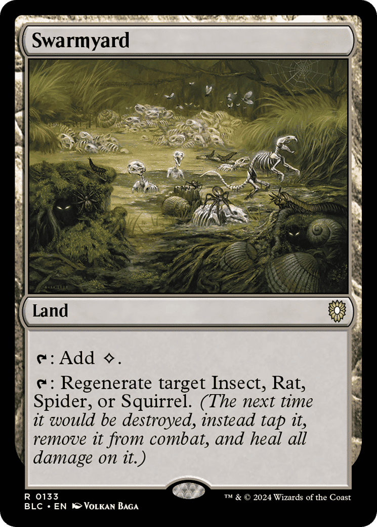 Swarmyard — Bloomburrow Commander — Magic: The Gathering