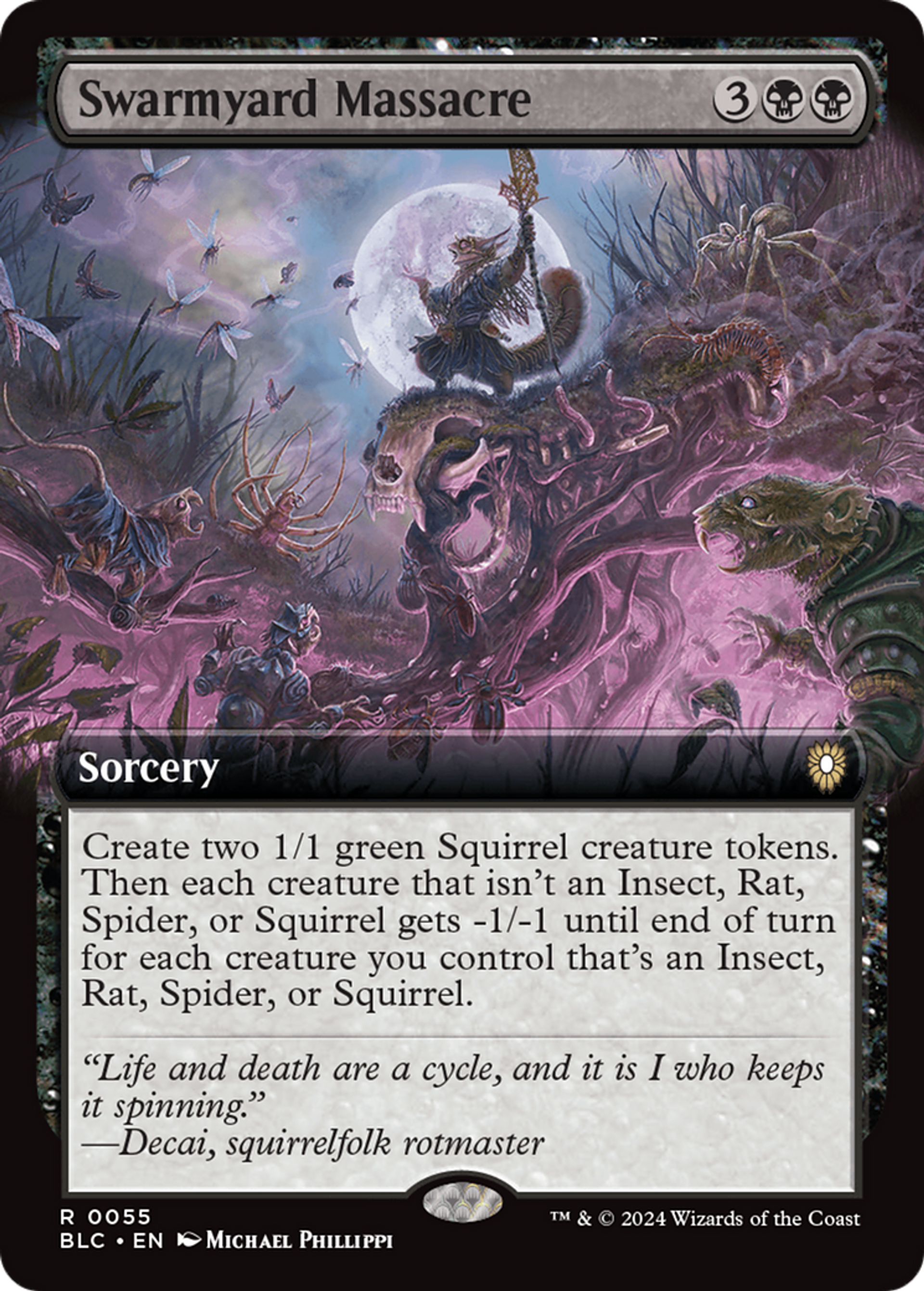 Swarmyard Massacre — Bloomburrow Commander — Magic: The Gathering