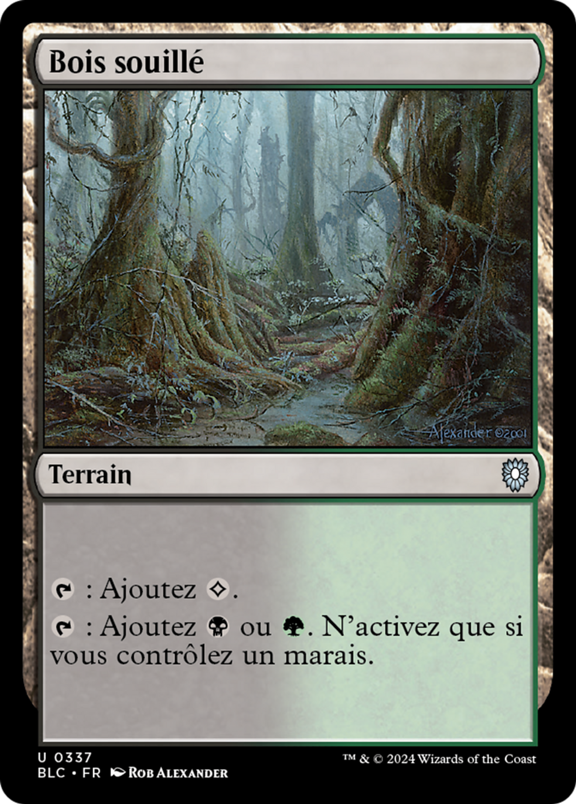 Bois souillé — Bloomburrow Commander — Magic: The Gathering