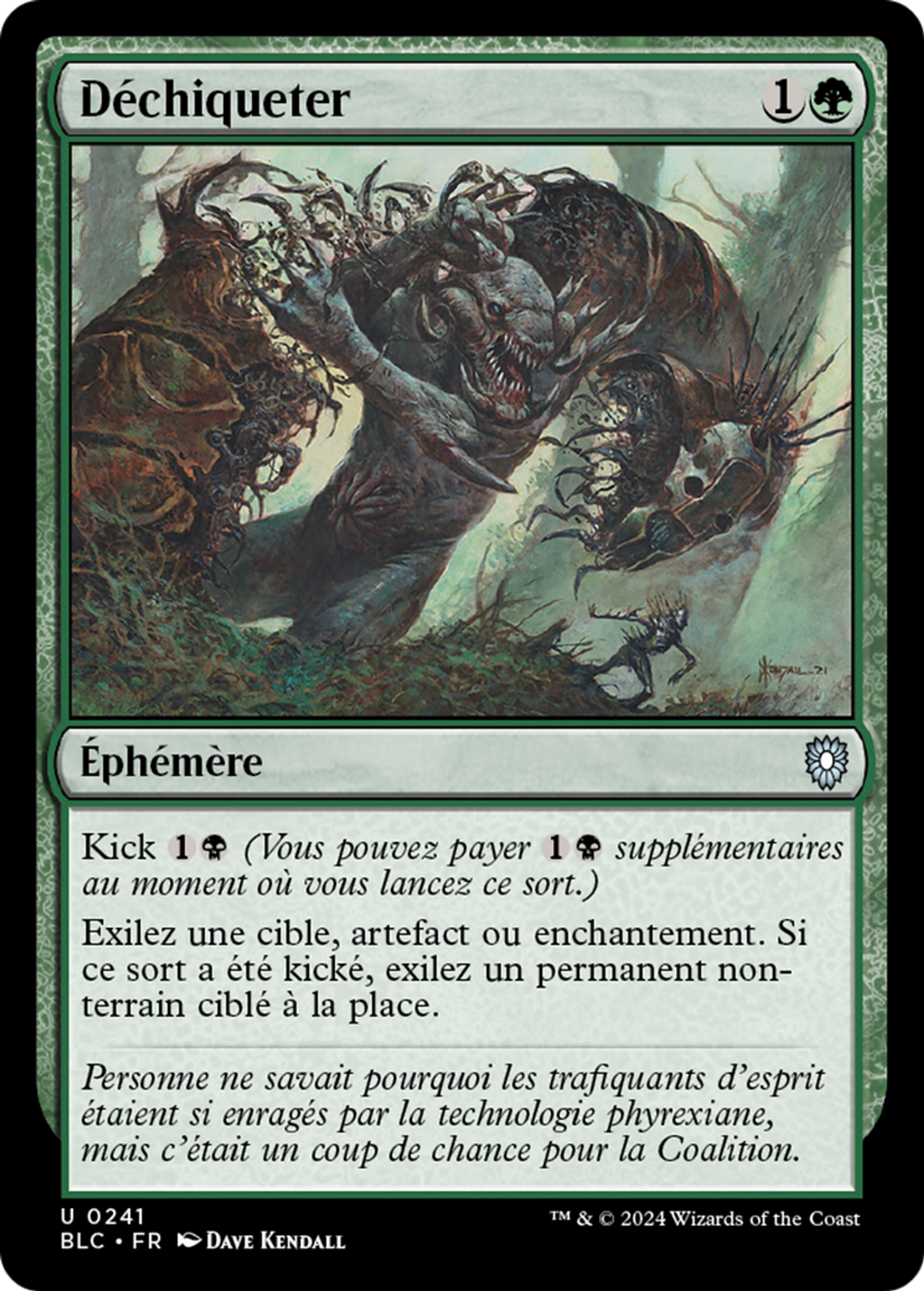 Déchiqueter — Bloomburrow Commander — Magic: The Gathering