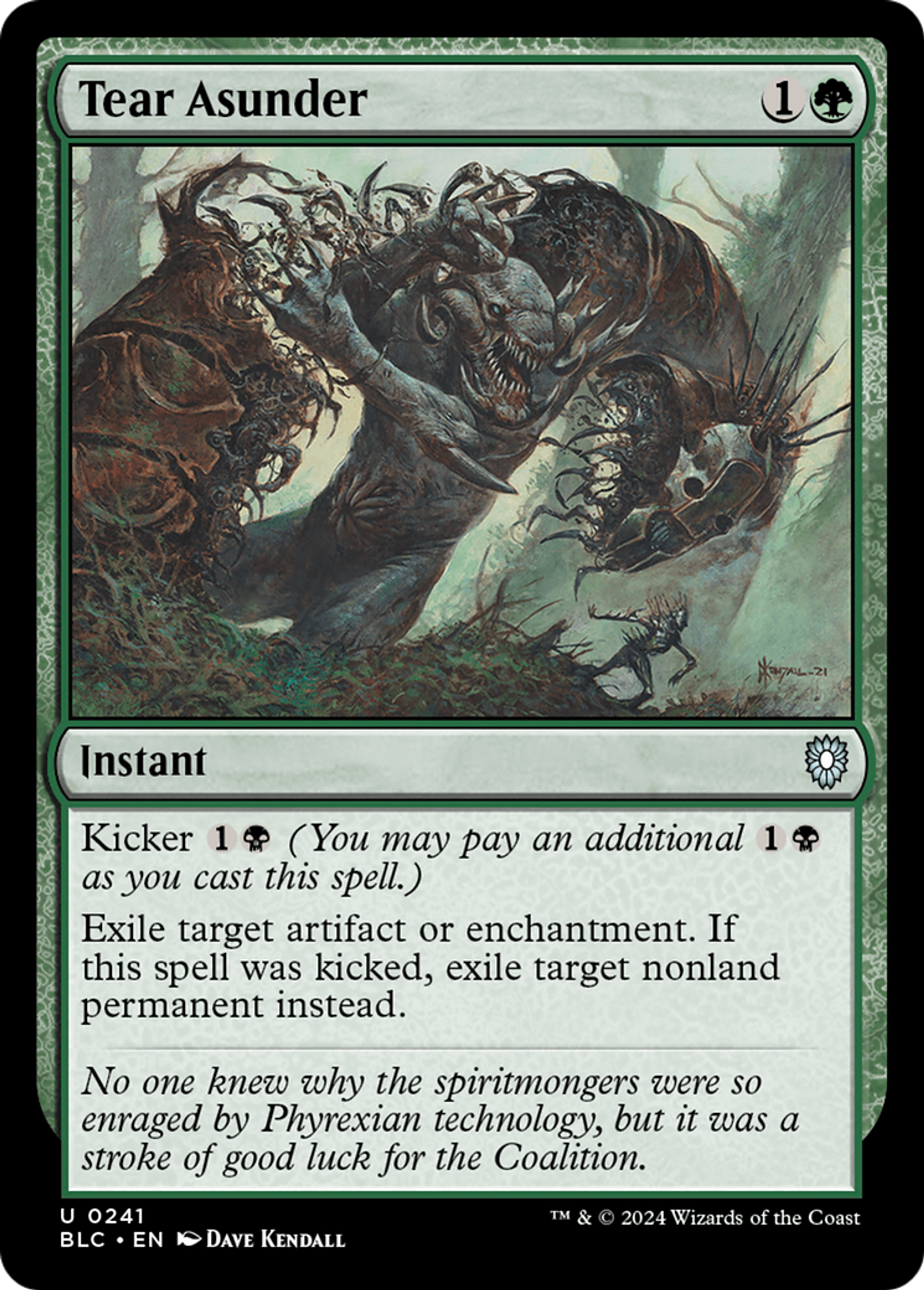 Déchiqueter — Bloomburrow Commander — Magic: The Gathering