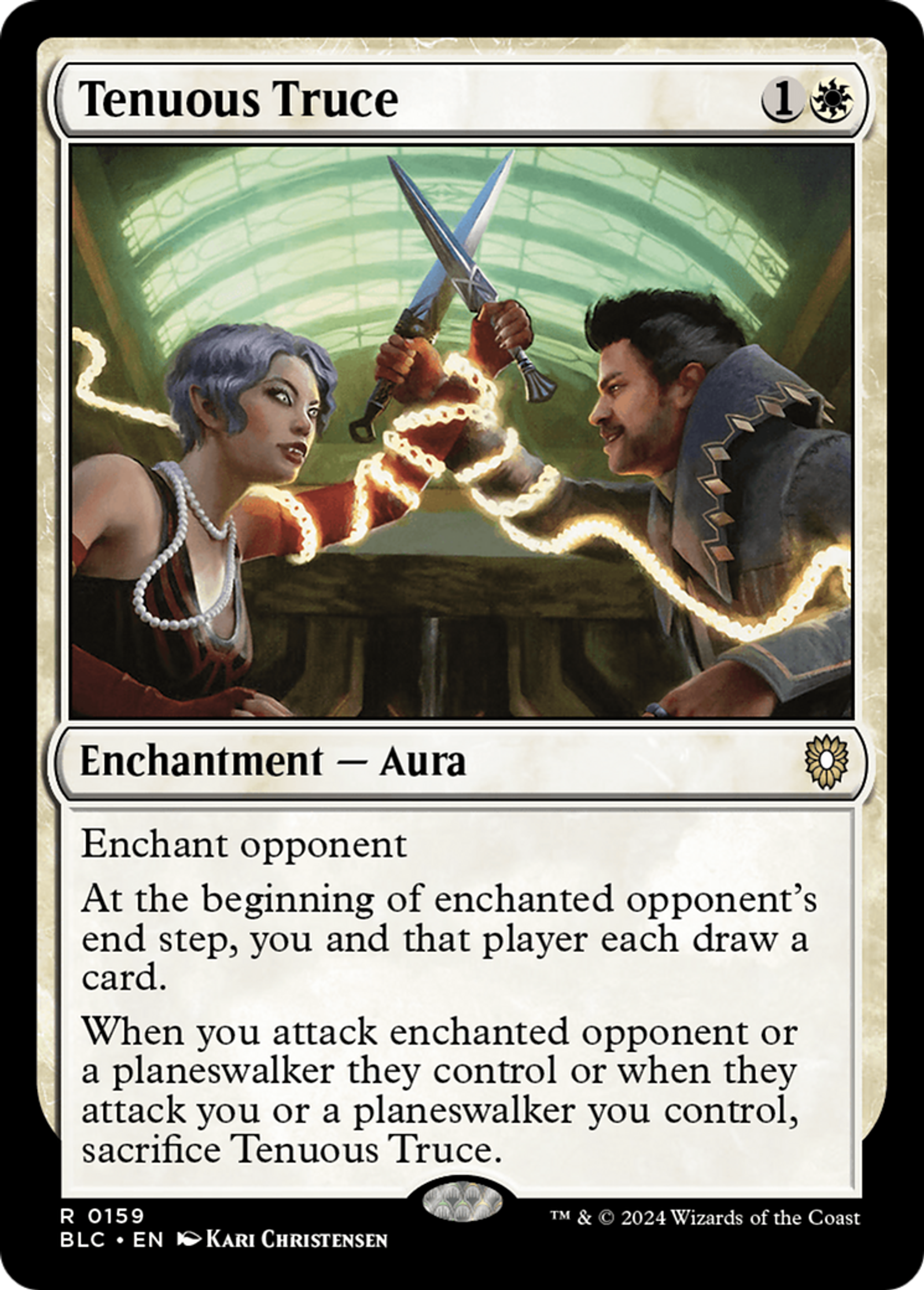 Tenuous Truce — Bloomburrow Commander — Magic: The Gathering