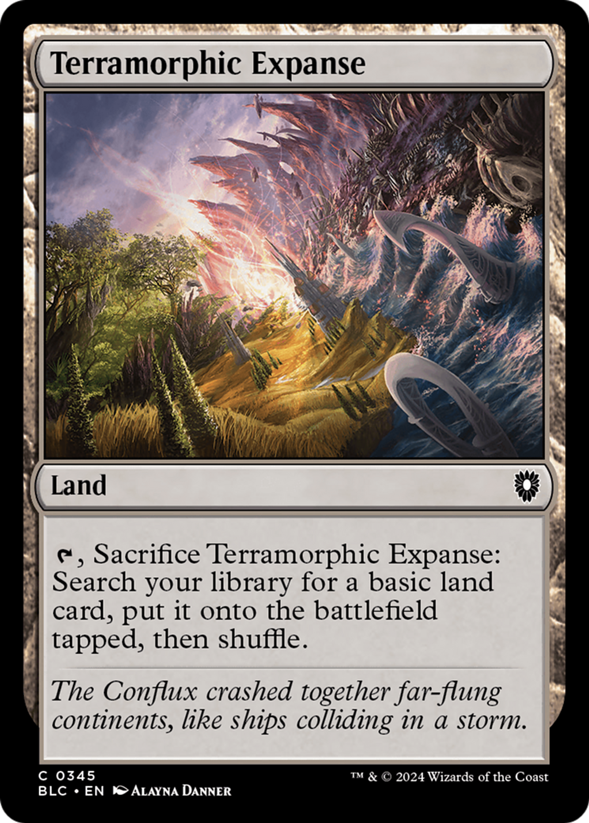 Terramorphic Expanse — Bloomburrow Commander — Magic: The Gathering