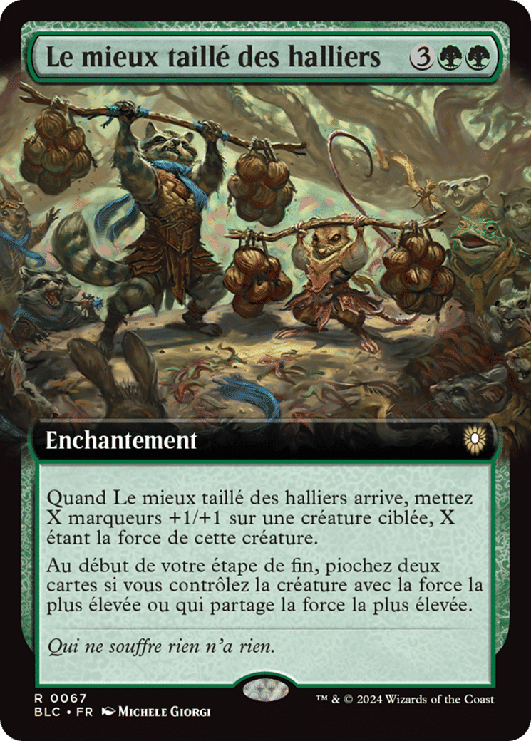 Le mieux taillé des halliers — Bloomburrow Commander — Magic: The Gathering