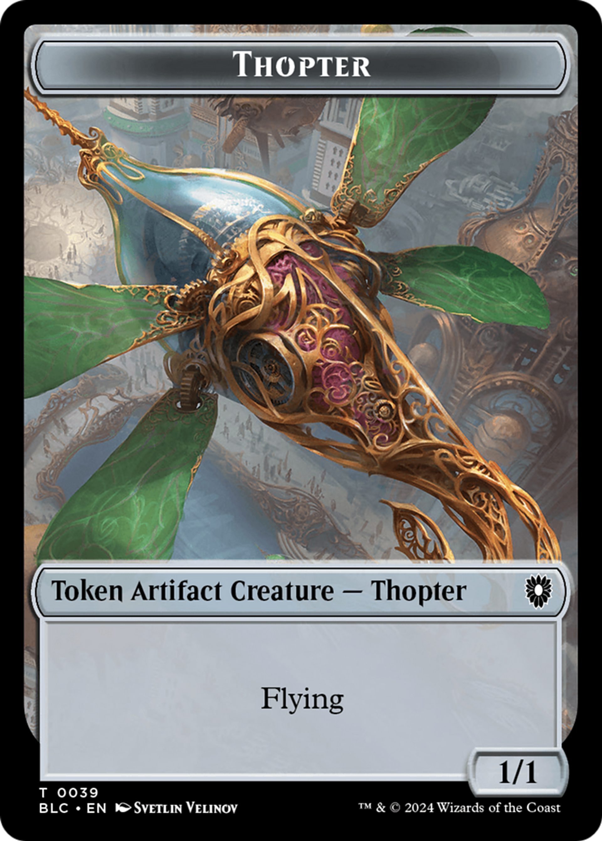 Thopter — Bloomburrow Commander — Magic: The Gathering